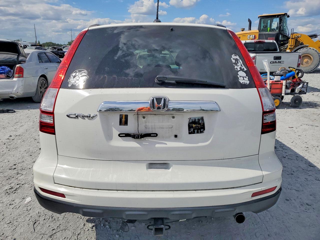 2011 Honda Cr-v Exl White vin: 5J6RE3H73BL051841