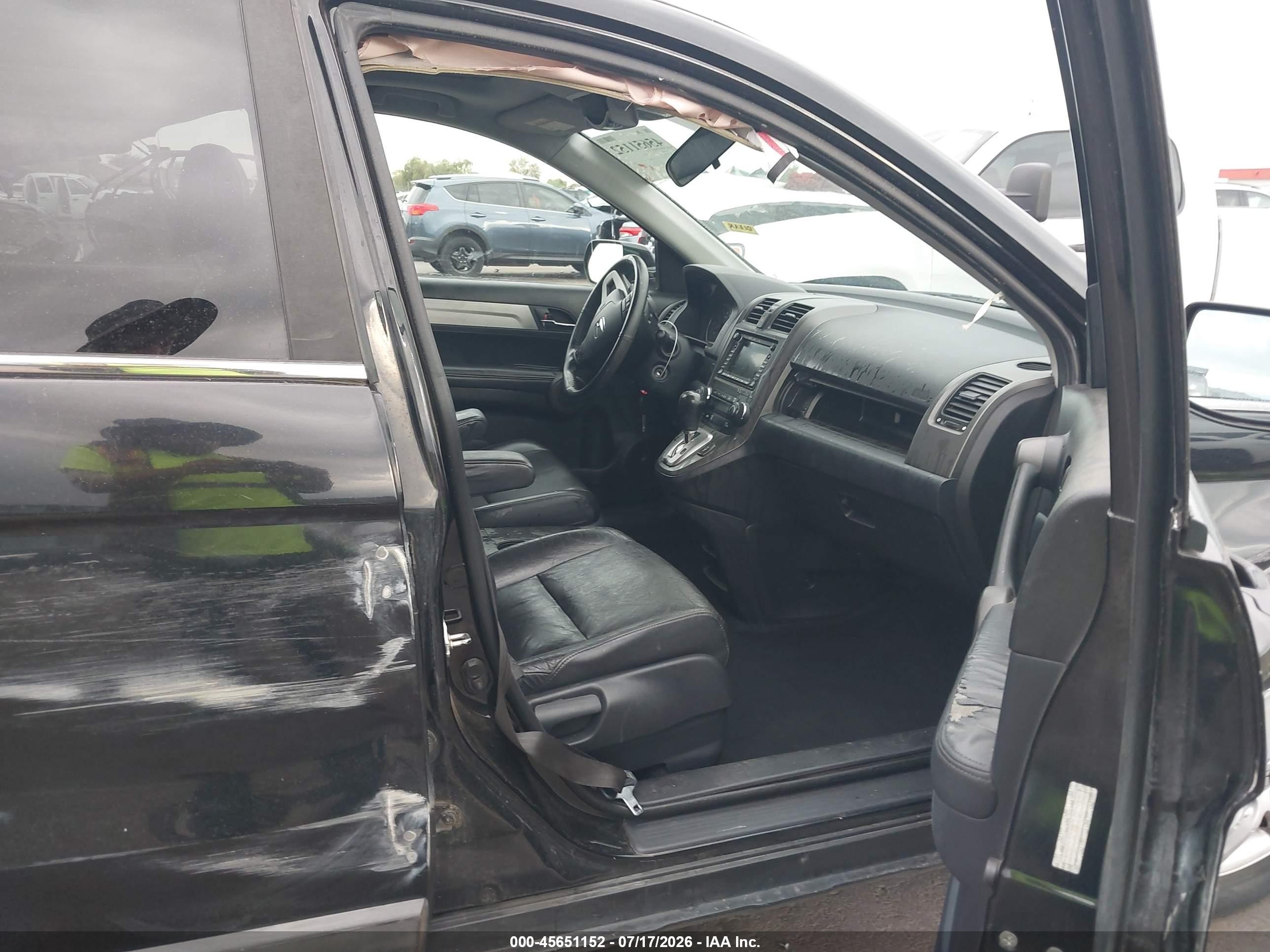 2010 Honda Cr-v Ex-l Black vin: 5J6RE3H74AL011816