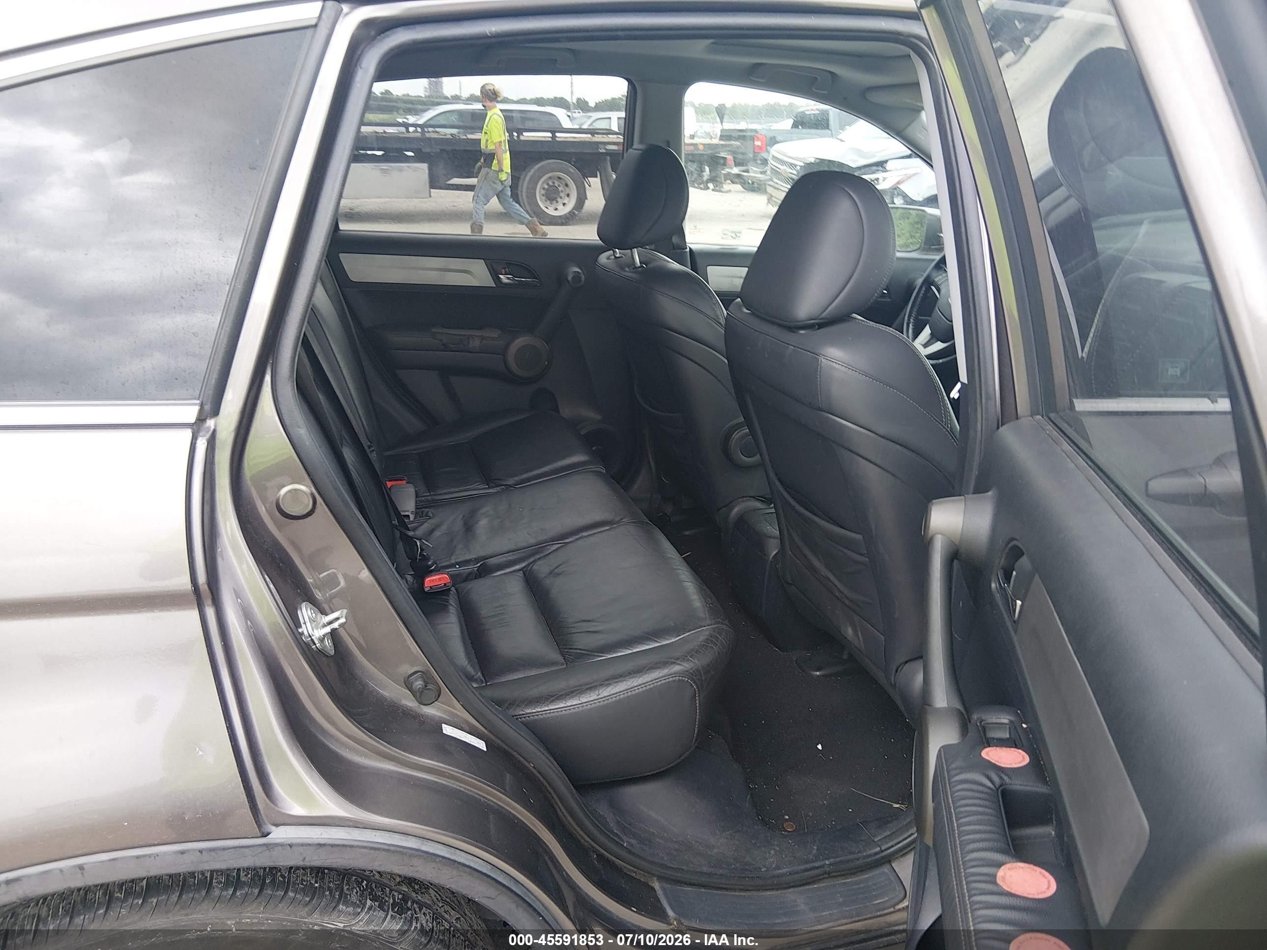 2010 Honda Cr-v Ex-l Gray vin: 5J6RE3H74AL034349