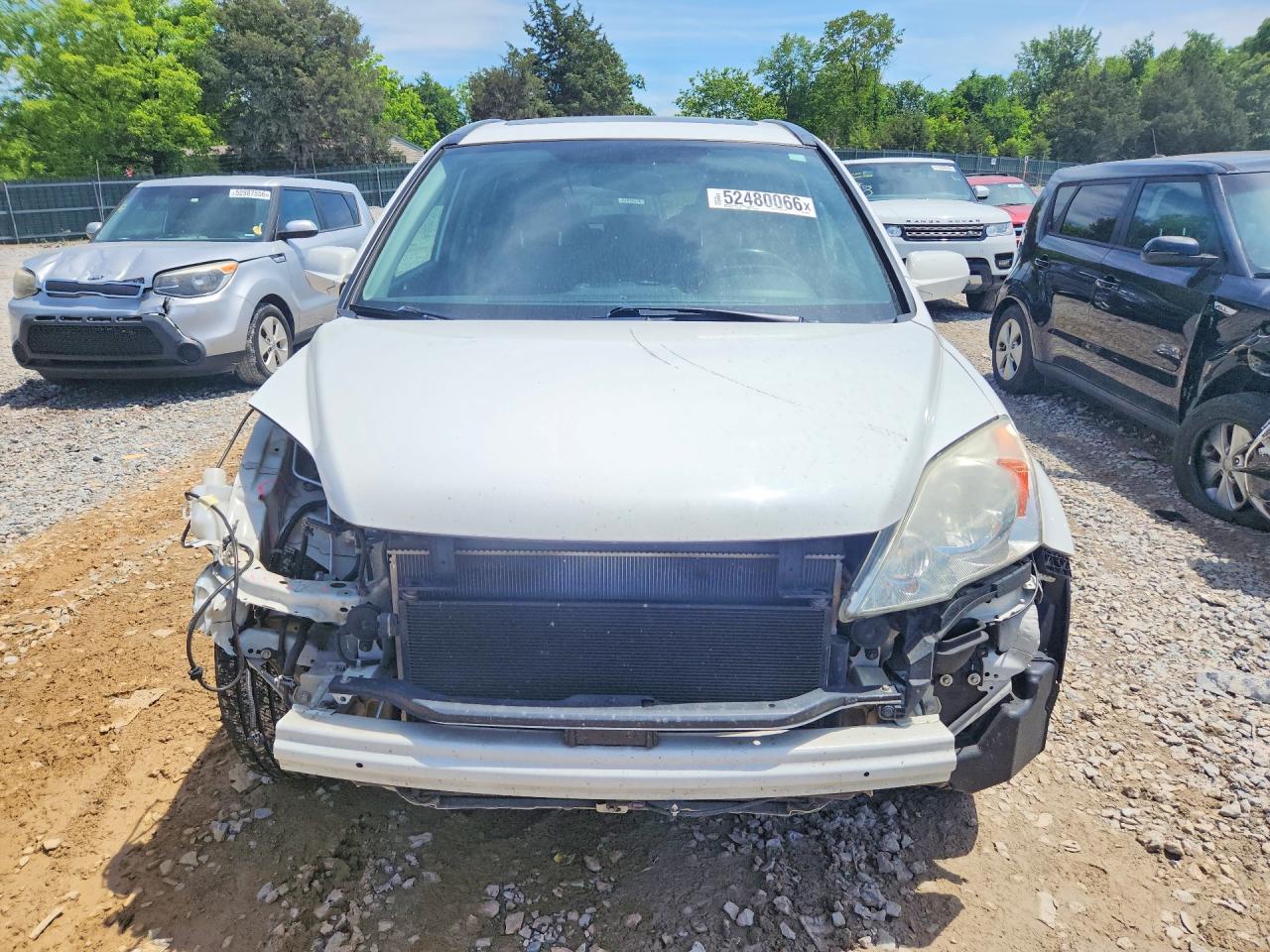 2010 Honda Cr-v Exl White vin: 5J6RE3H74AL036232