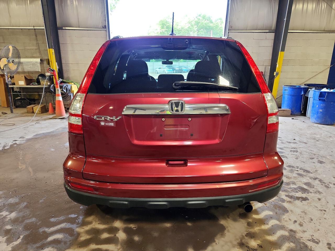 2010 Honda Cr-v Exl Red vin: 5J6RE3H74AL048882