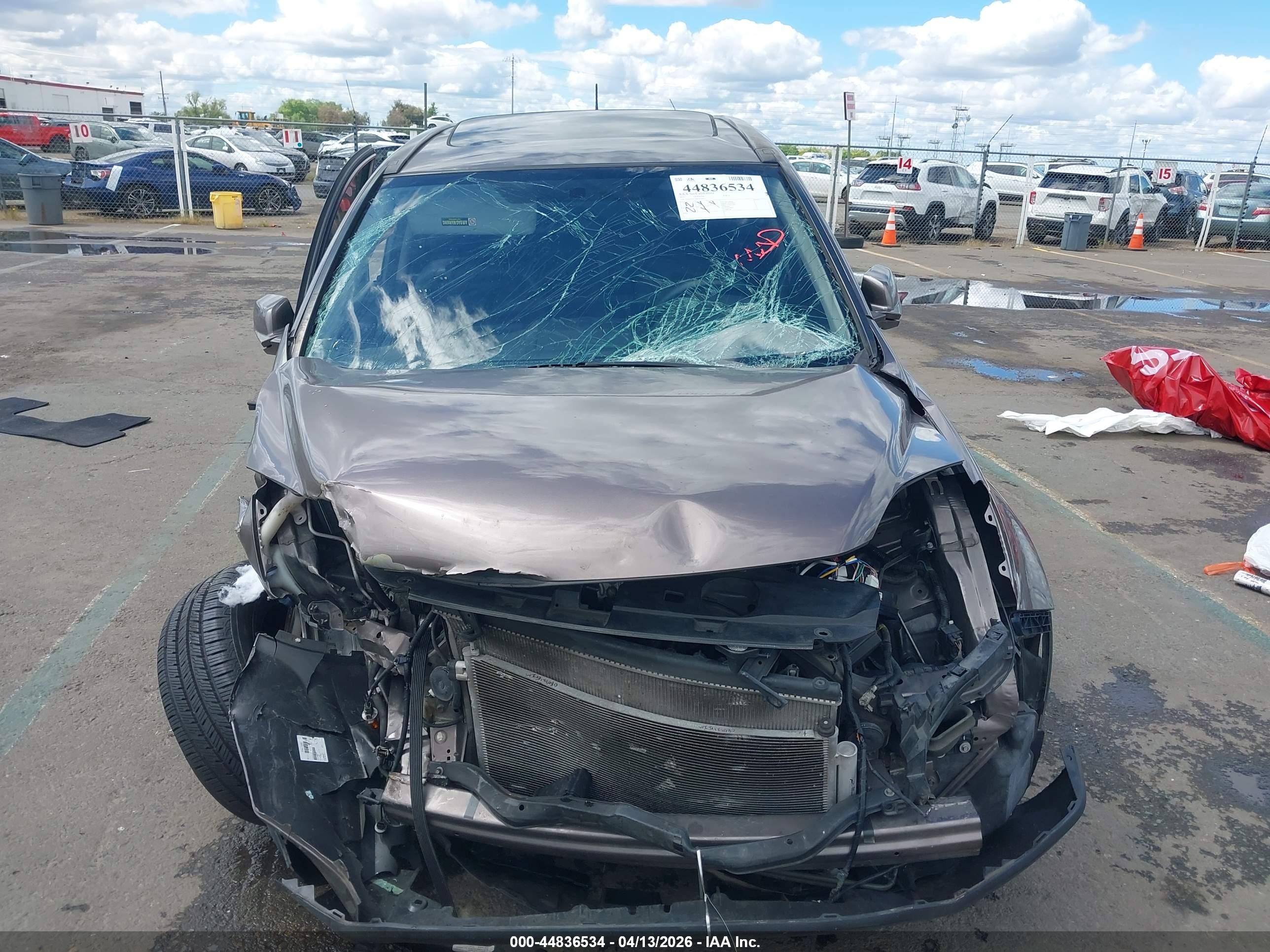 2011 Honda Cr-v Ex-l Brown vin: 5J6RE3H74BL013972