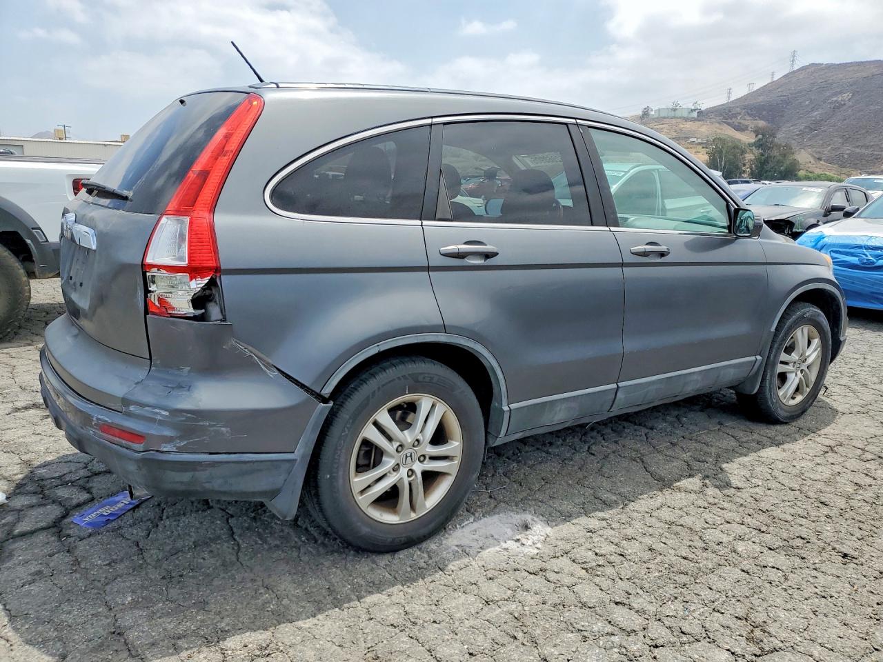 2011 Honda Cr-v Exl Gray vin: 5J6RE3H74BL031016