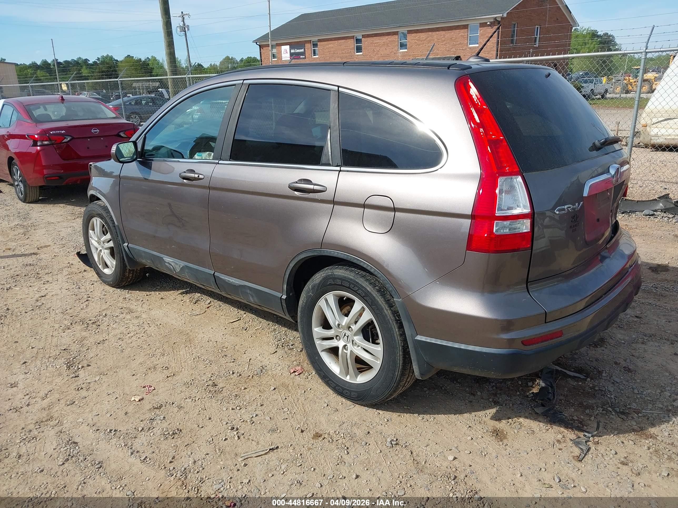 2011 Honda Cr-v Ex-l Gray vin: 5J6RE3H74BL034613