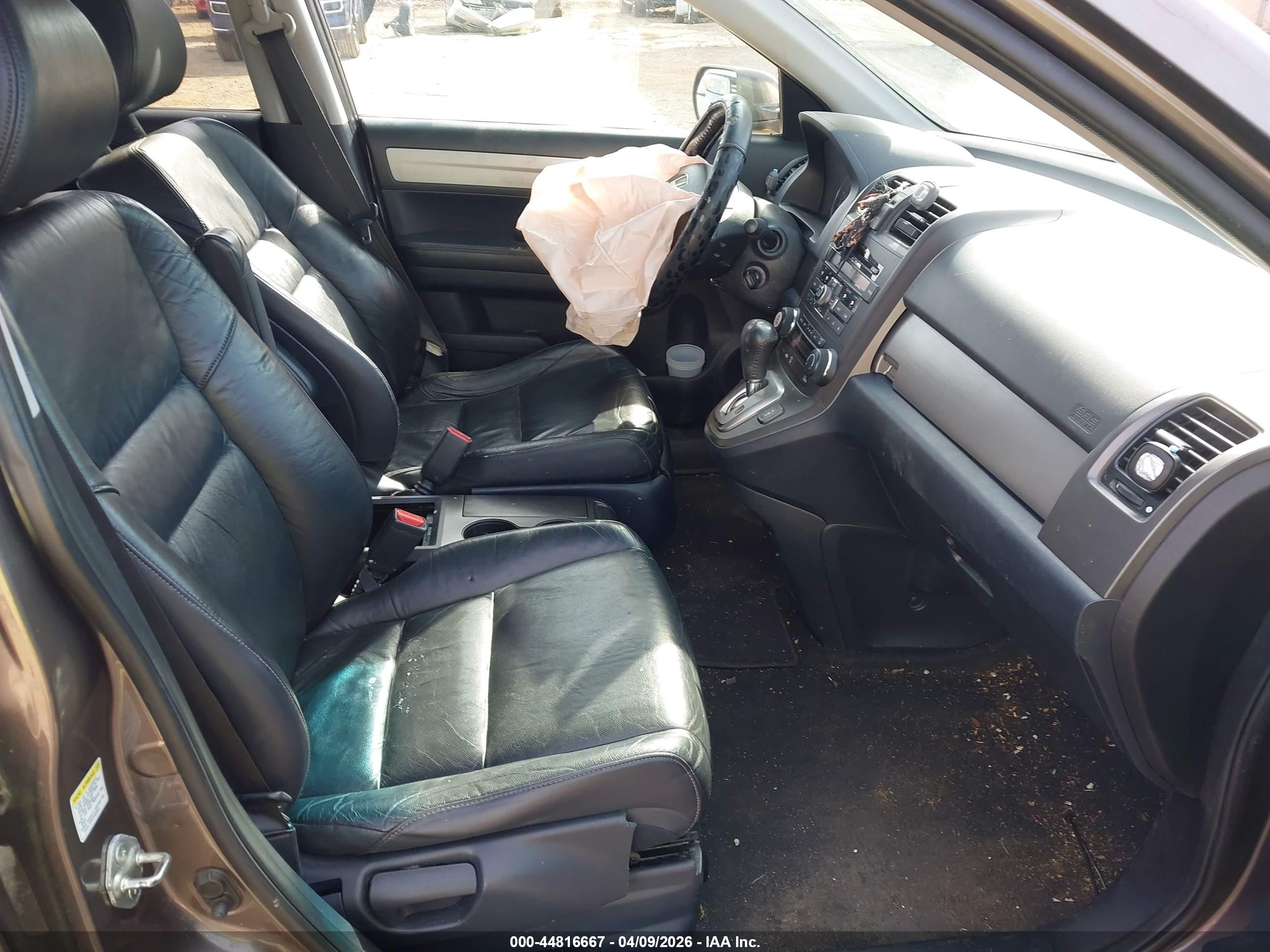 2011 Honda Cr-v Ex-l Gray vin: 5J6RE3H74BL034613