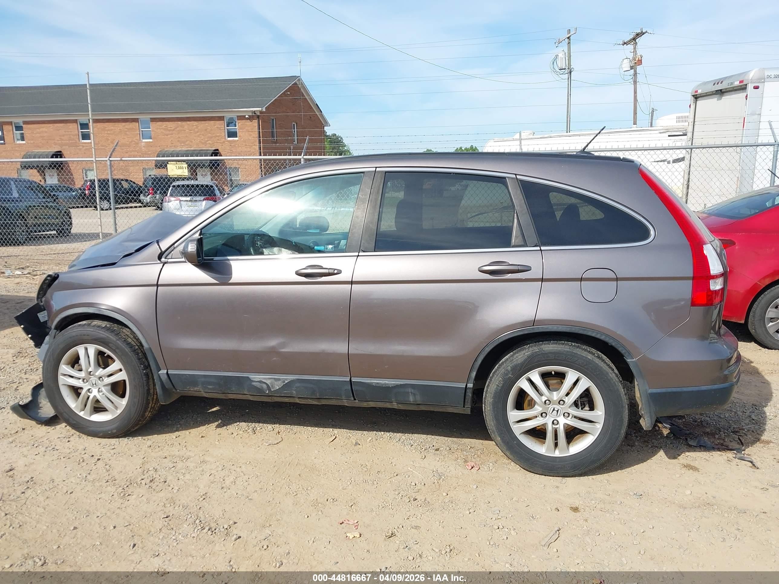 2011 Honda Cr-v Ex-l Gray vin: 5J6RE3H74BL034613
