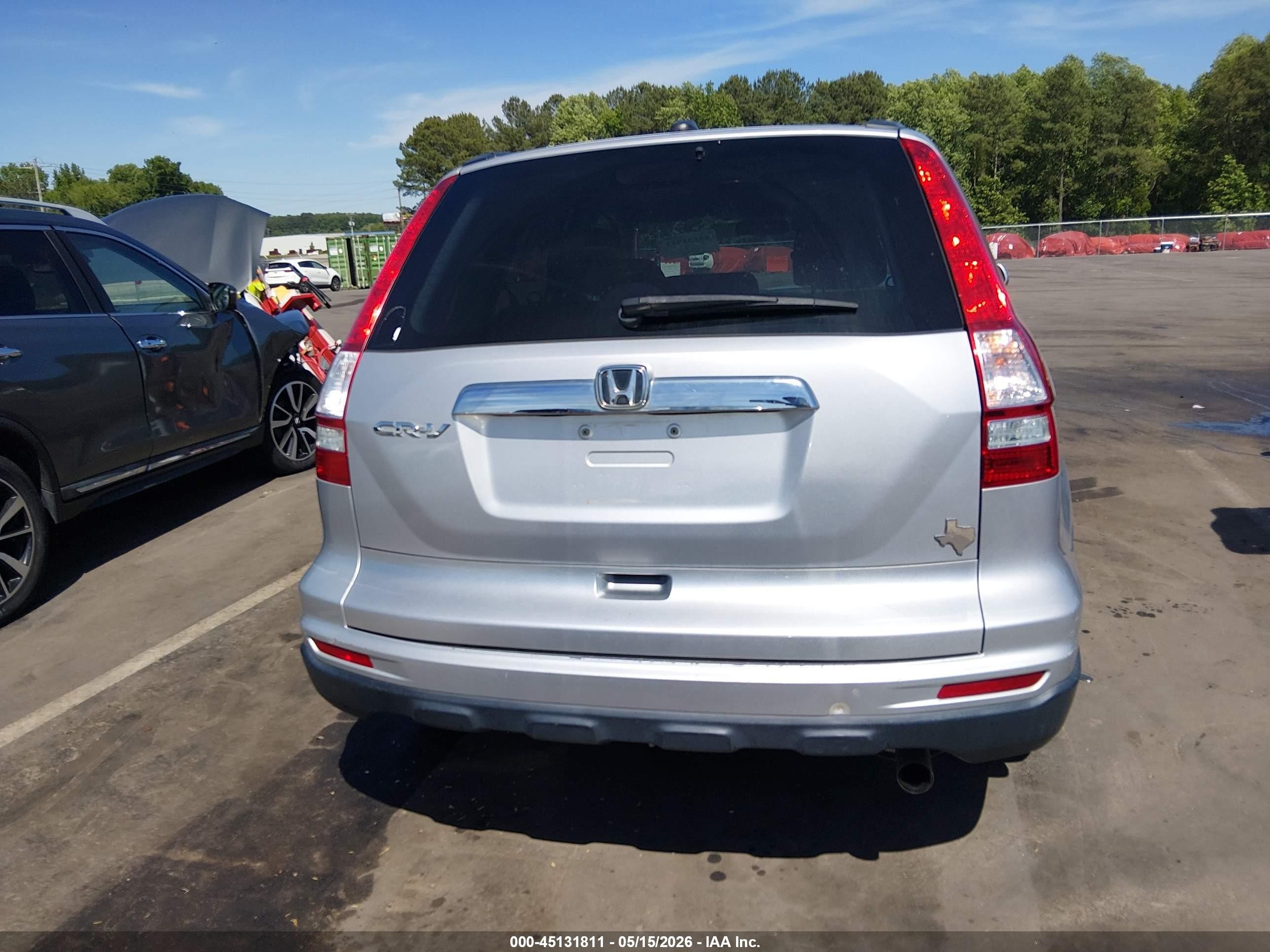 2011 Honda Cr-v Ex-l Silver vin: 5J6RE3H74BL038774