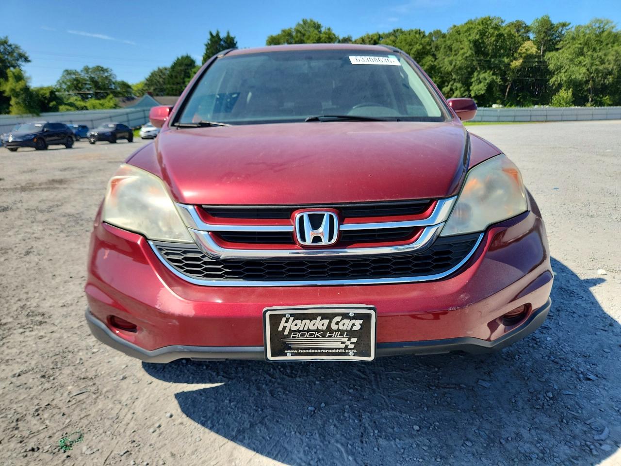 2011 Honda Cr-v Exl Red vin: 5J6RE3H74BL058622
