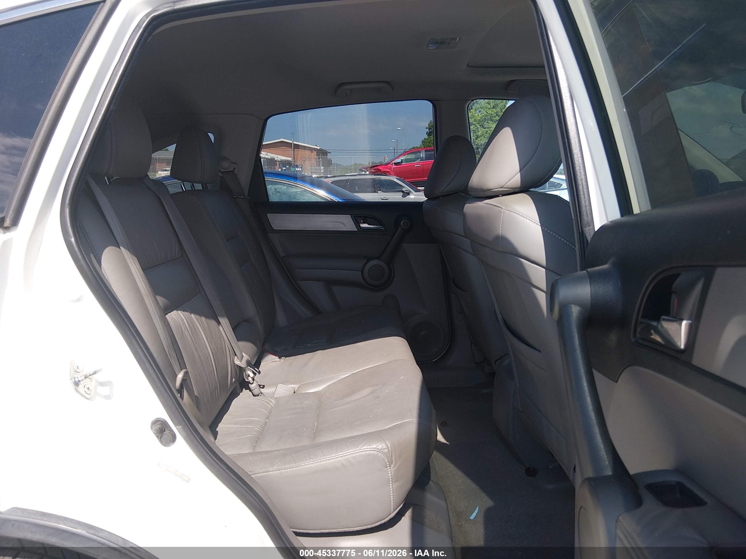 2010 Honda Cr-v Ex-l White vin: 5J6RE3H75AL013302