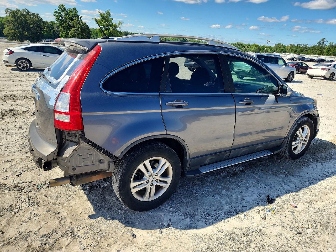 2010 Honda Cr-v Exl Gray vin: 5J6RE3H75AL018046