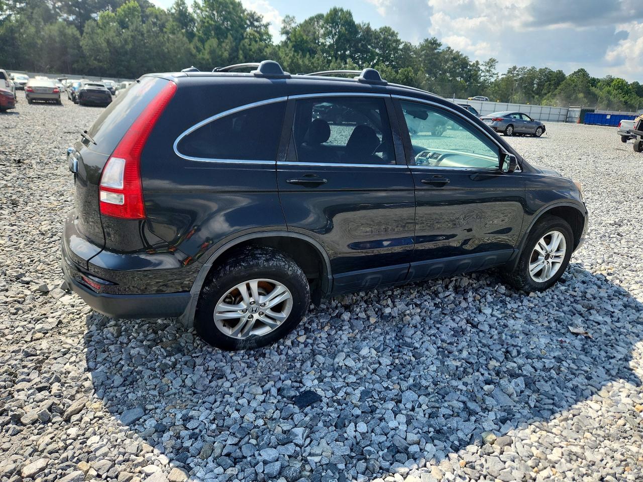 2010 Honda Cr-v Exl Black vin: 5J6RE3H75AL049989