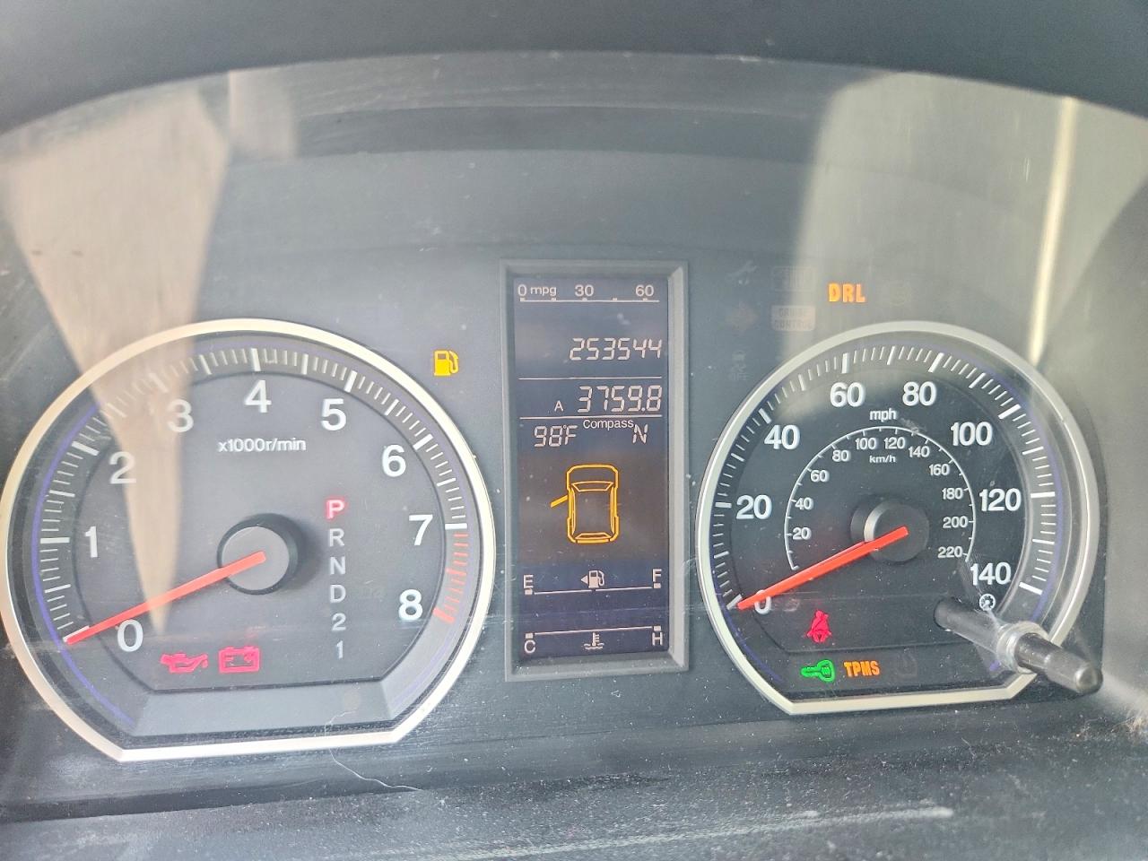 2010 Honda Cr-v Exl Black vin: 5J6RE3H75AL049989