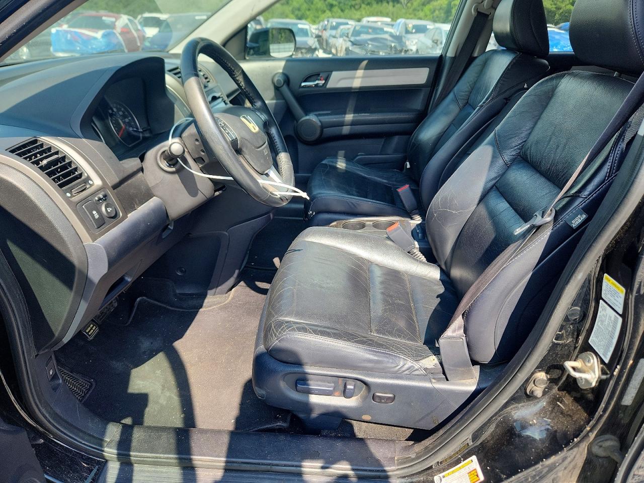 2010 Honda Cr-v Exl Black vin: 5J6RE3H75AL049989