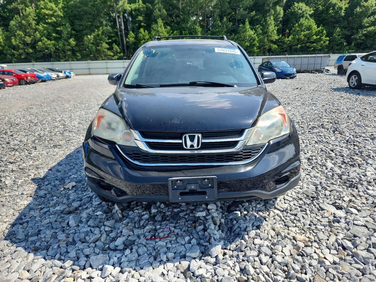 2010 Honda Cr-v Exl Black vin: 5J6RE3H75AL049989