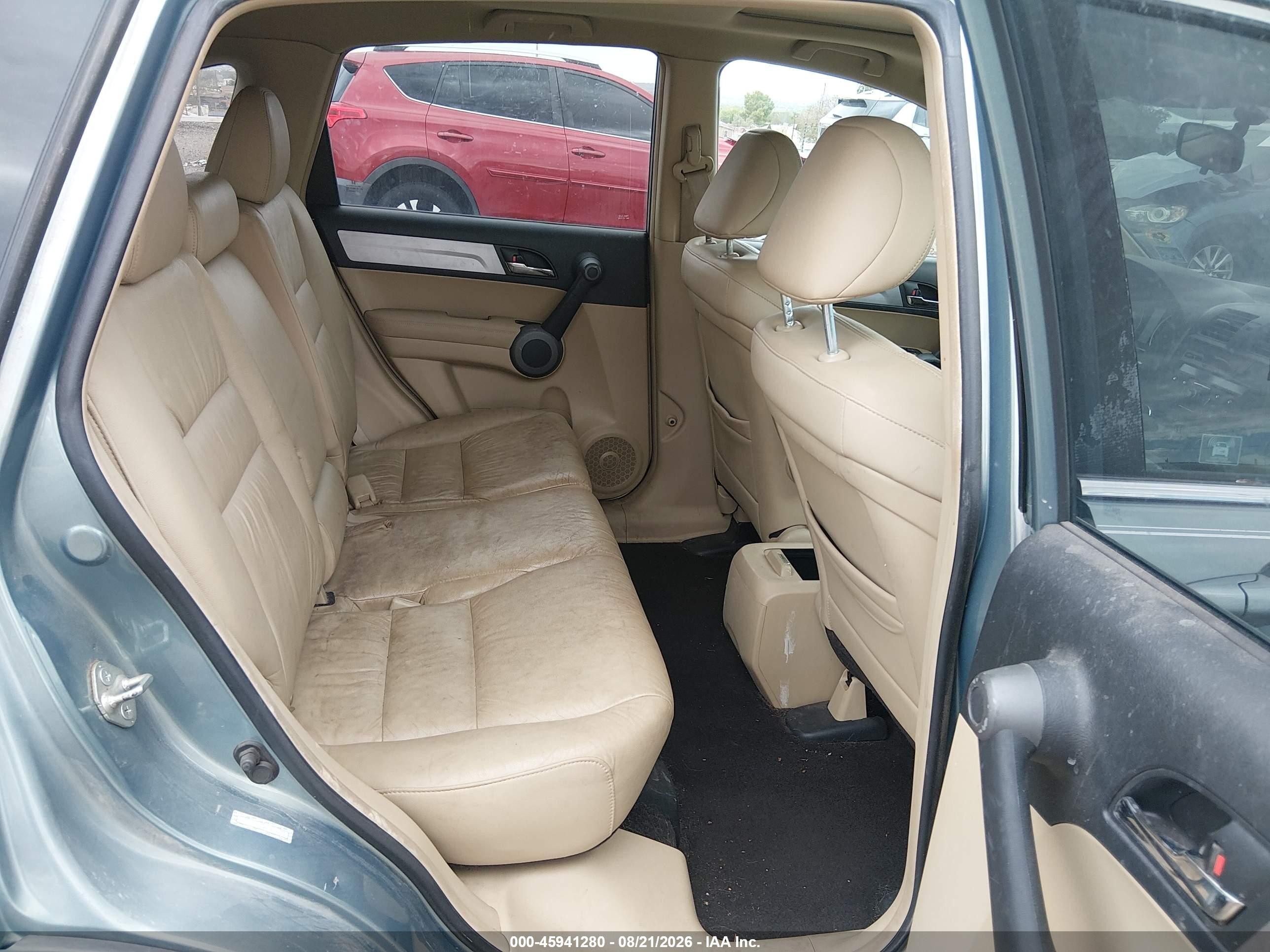 2010 Honda Cr-v Ex-l Green vin: 5J6RE3H75AL050673