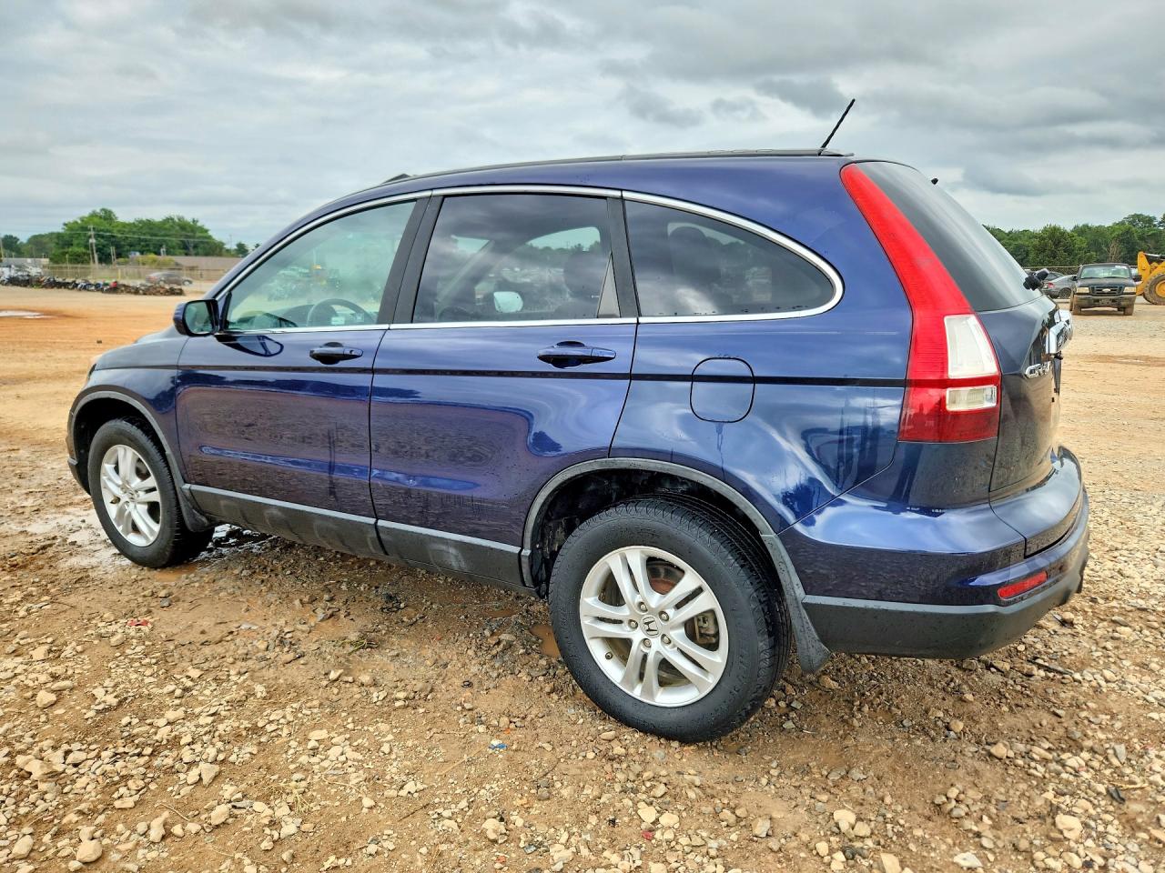 2011 Honda Cr-v Exl Blue vin: 5J6RE3H75BL032448