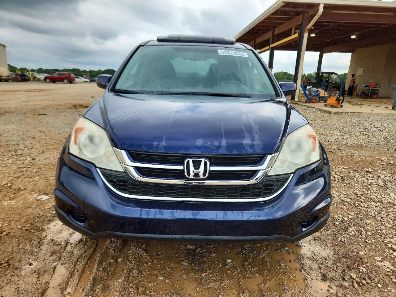 2011 Honda Cr-v Exl Blue vin: 5J6RE3H75BL032448