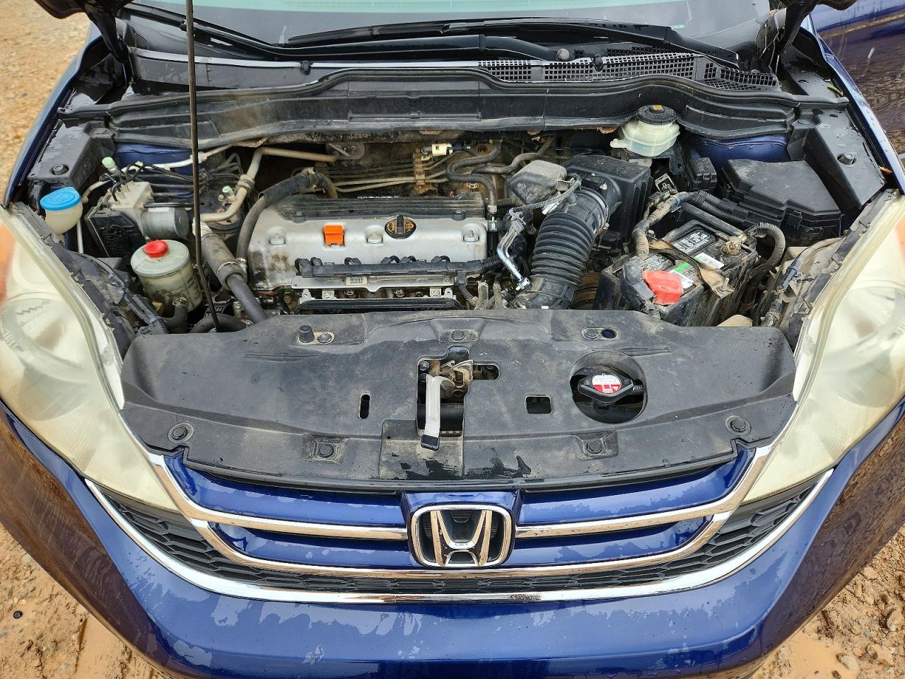 2011 Honda Cr-v Exl Blue vin: 5J6RE3H75BL032448