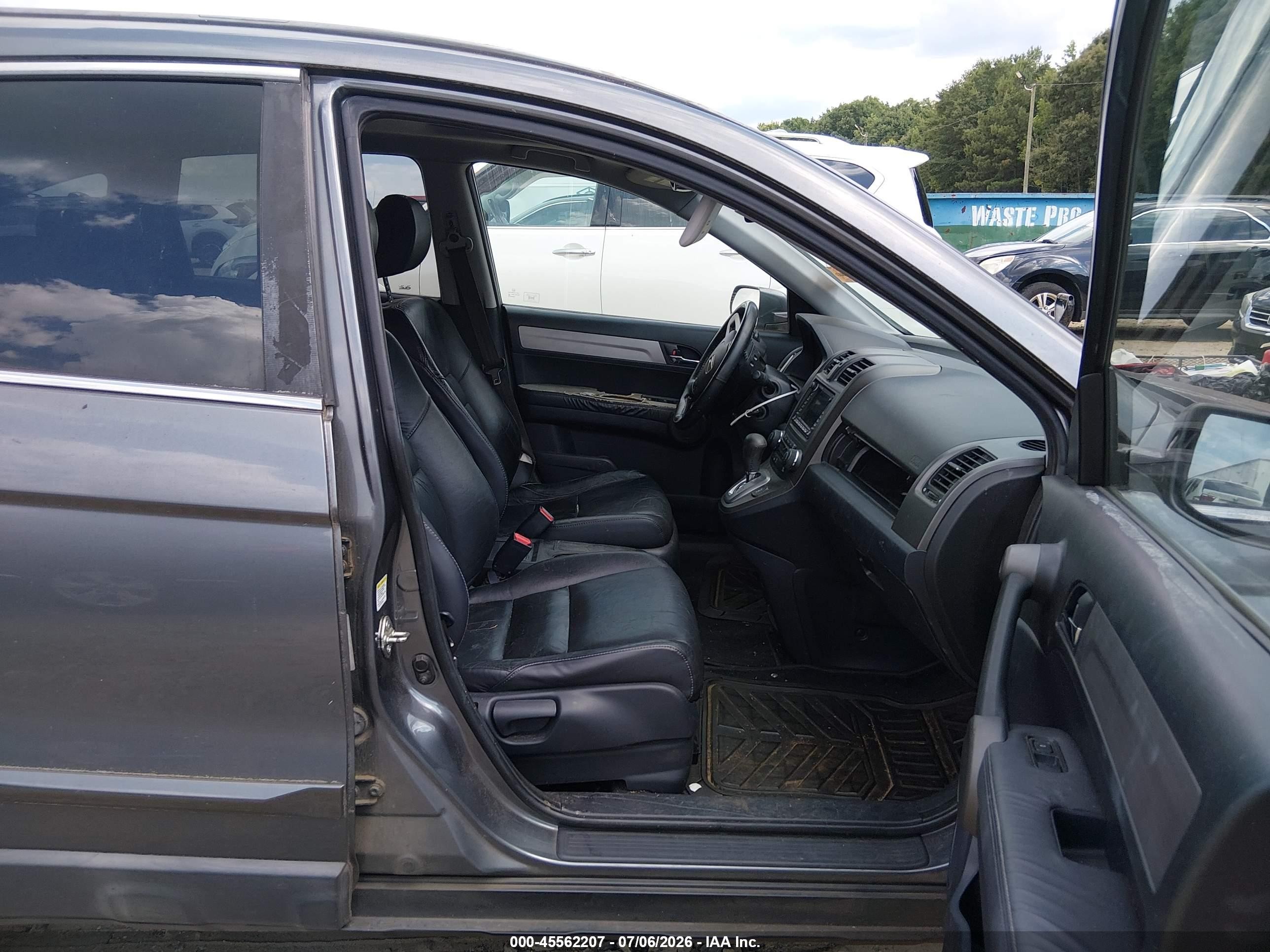 2010 Honda Cr-v Ex-l Серый vin: 5J6RE3H76AL011803