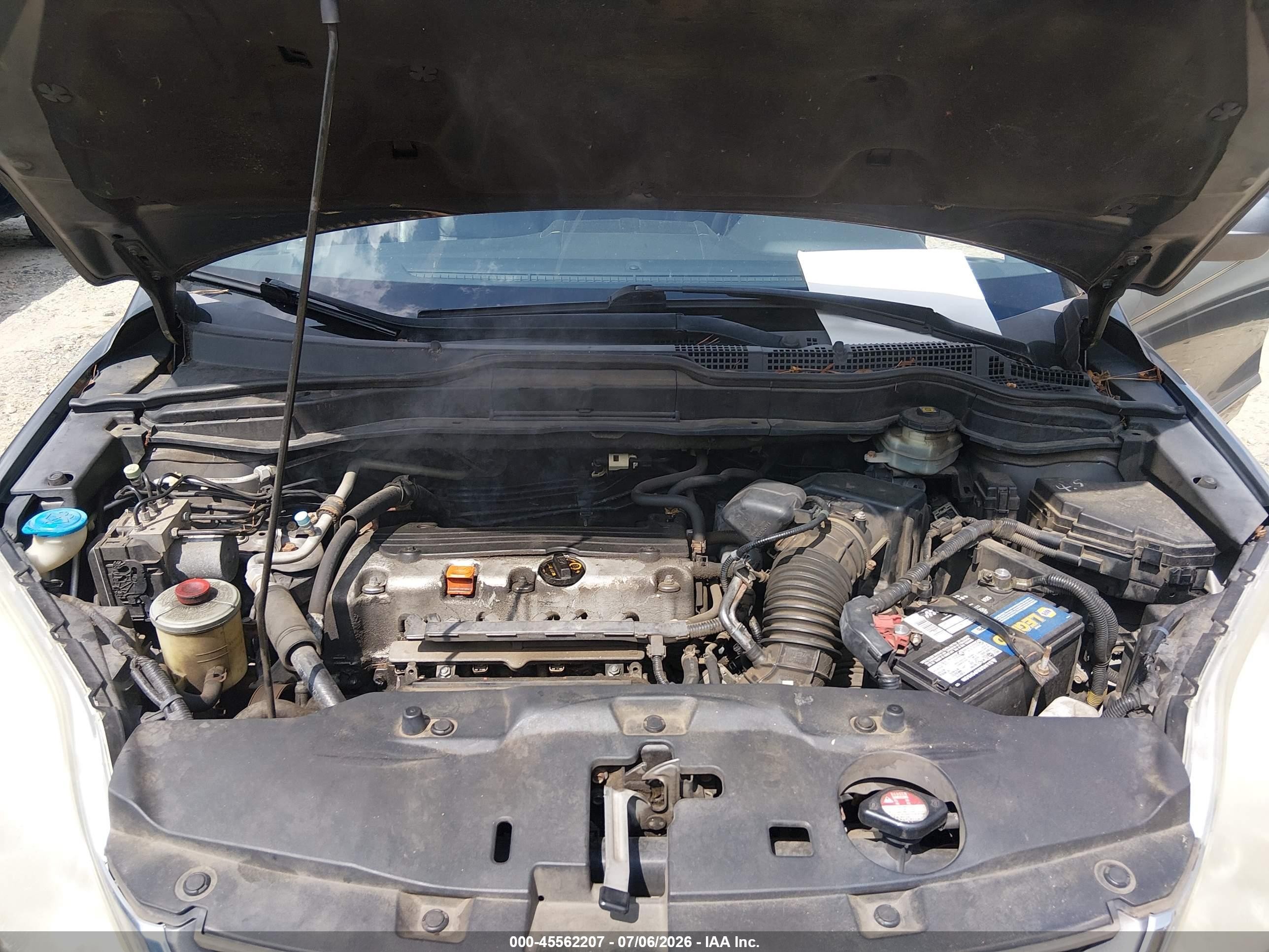 2010 Honda Cr-v Ex-l Серый vin: 5J6RE3H76AL011803