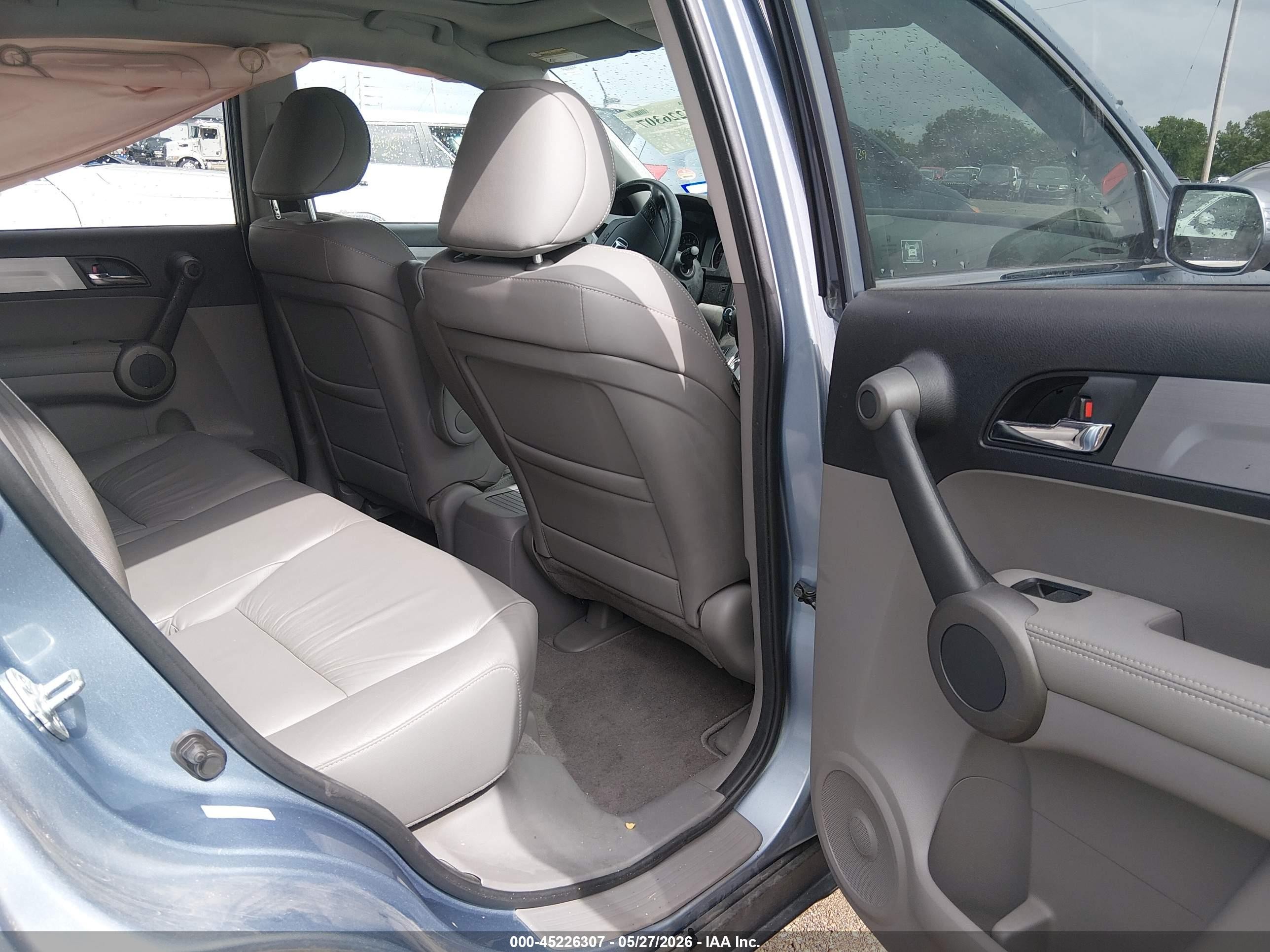 2010 Honda Cr-v Ex-l Light Blue vin: 5J6RE3H76AL012272