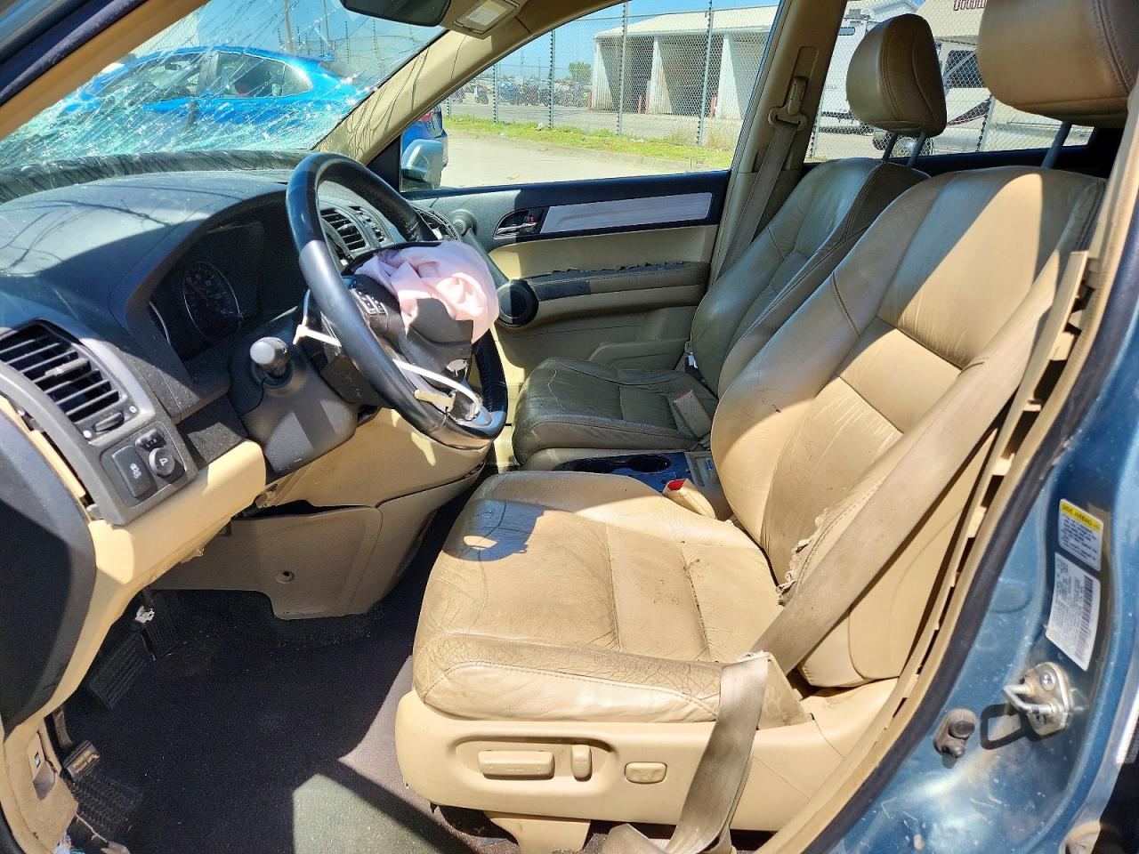 2010 Honda Cr-v Exl Blue vin: 5J6RE3H76AL016239