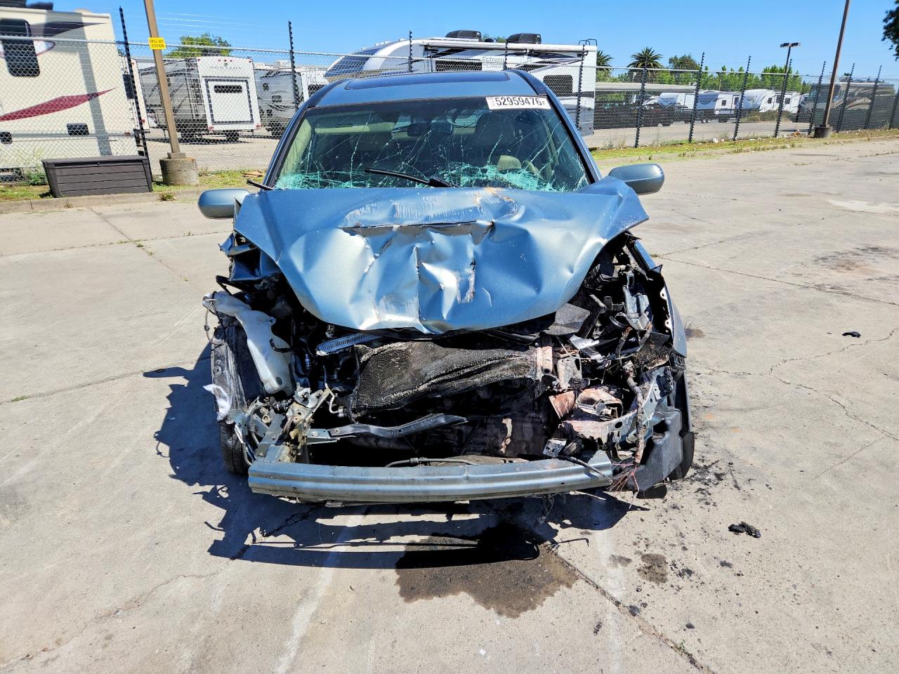 2010 Honda Cr-v Exl Blue vin: 5J6RE3H76AL016239