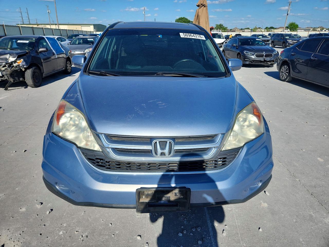 2010 Honda Cr-v Exl Синий vin: 5J6RE3H76AL029279