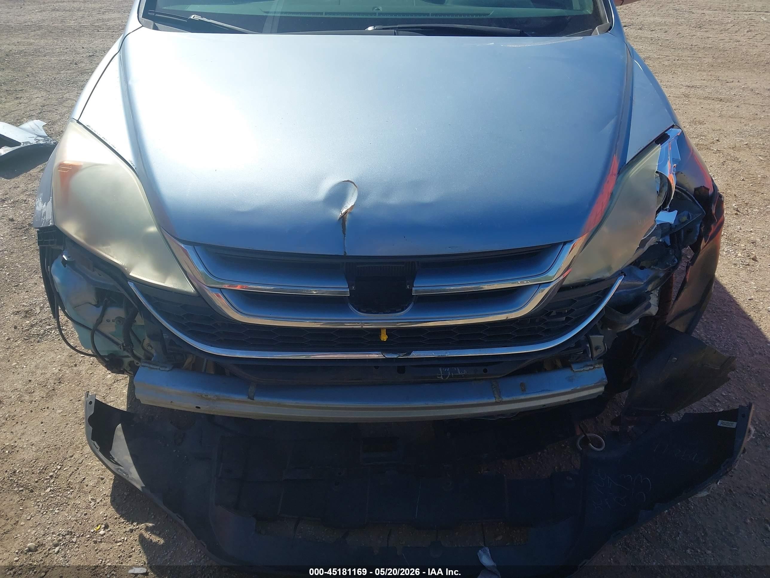 2010 Honda Cr-v Ex-l Синий vin: 5J6RE3H76AL030092