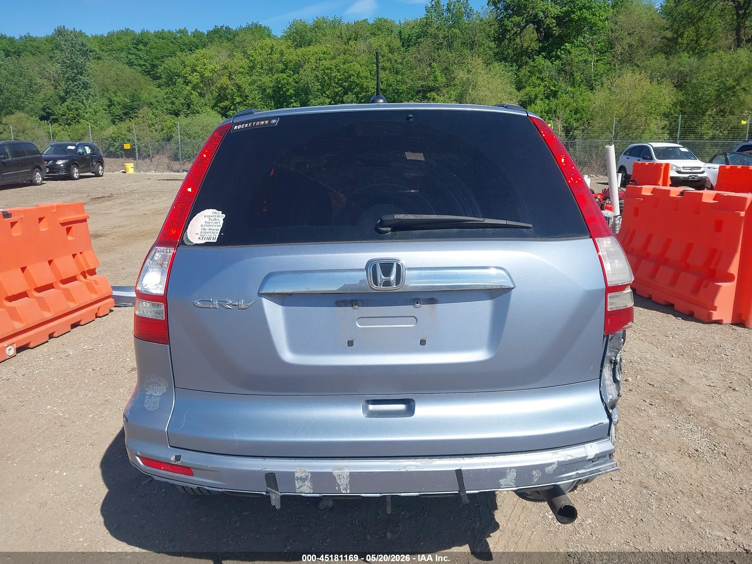 2010 Honda Cr-v Ex-l Синий vin: 5J6RE3H76AL030092