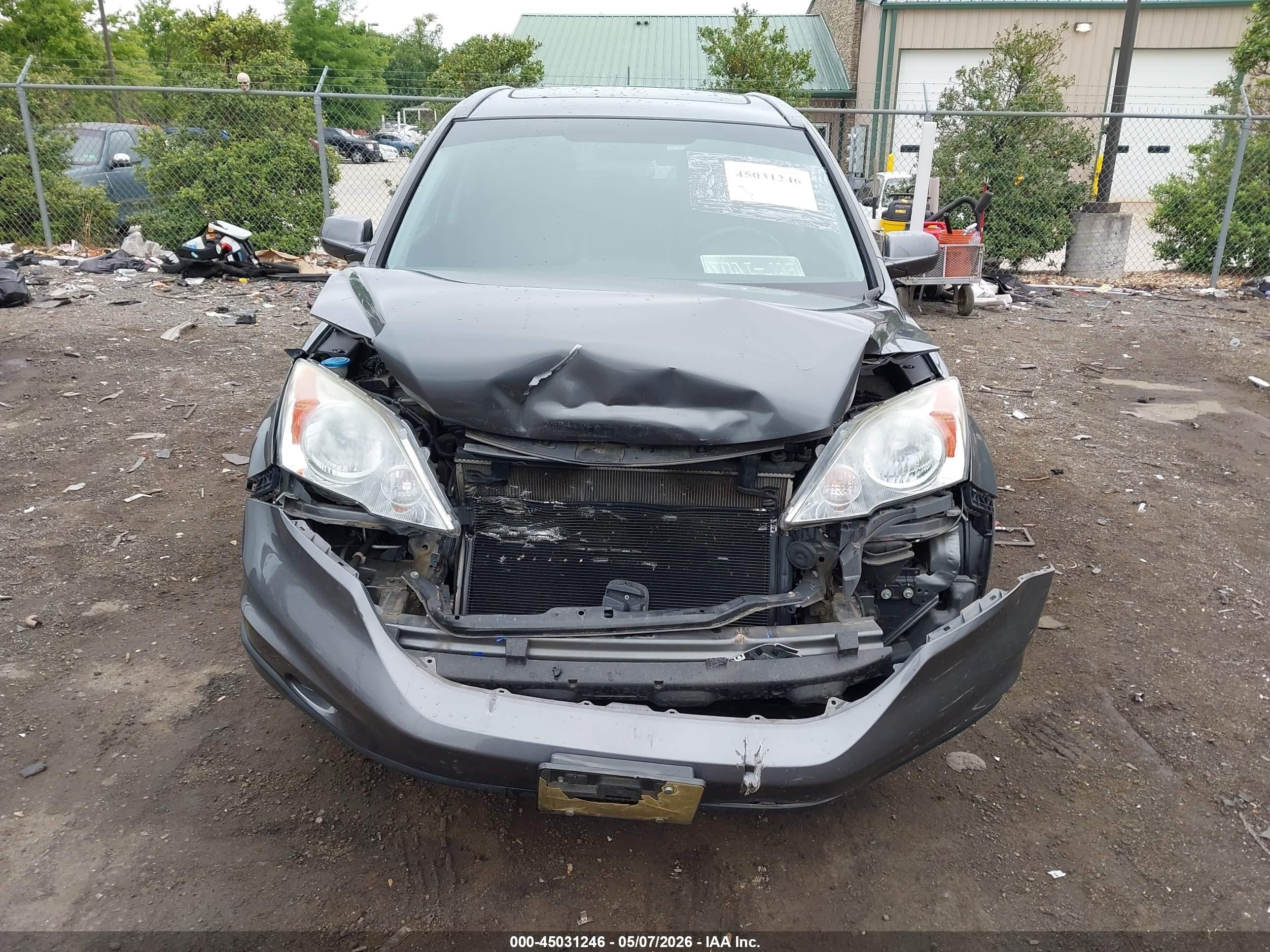 2010 Honda Cr-v Ex-l Gray vin: 5J6RE3H76AL031730