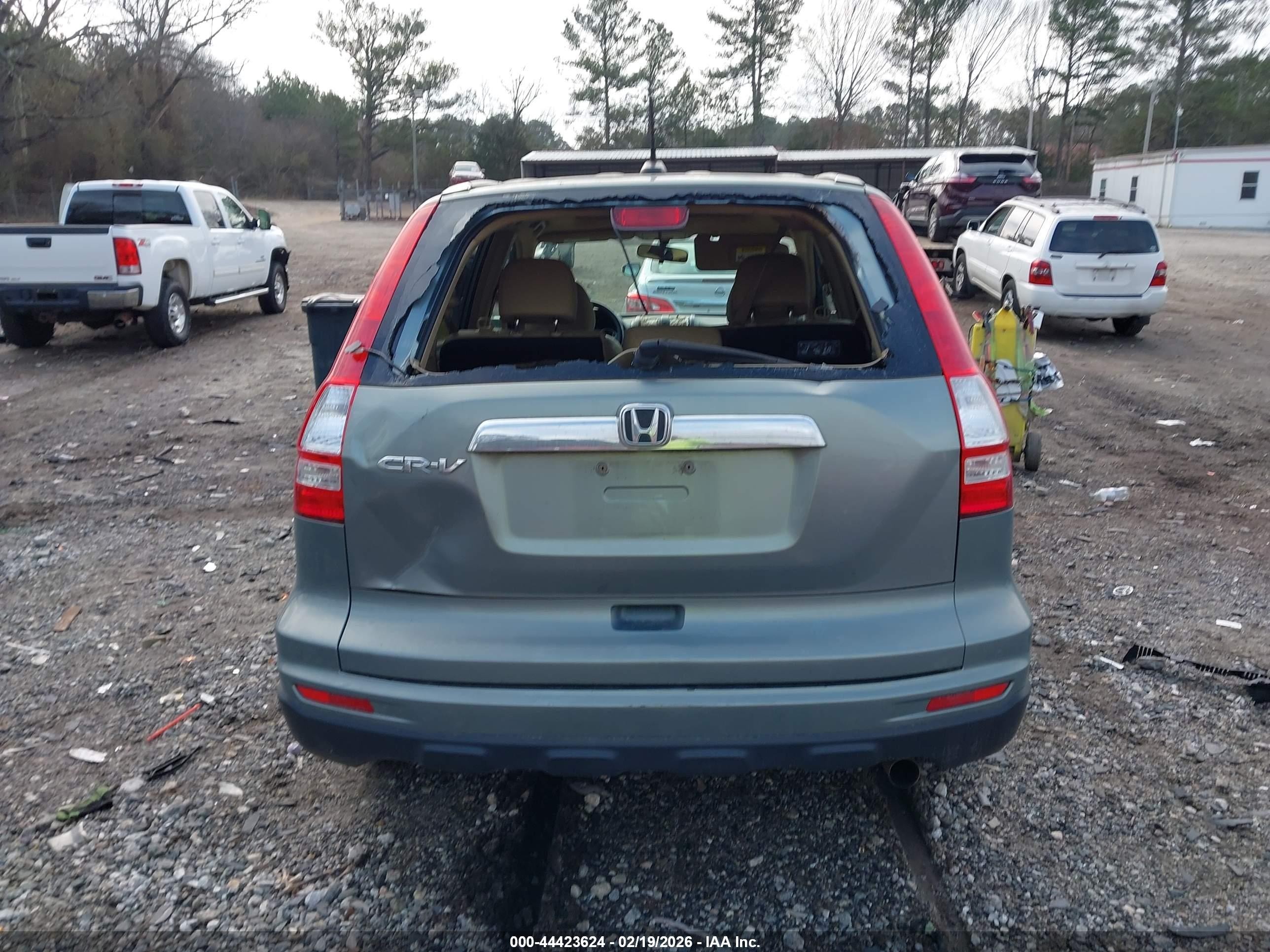 2010 Honda Cr-v Ex-l Gray vin: 5J6RE3H76AL042100