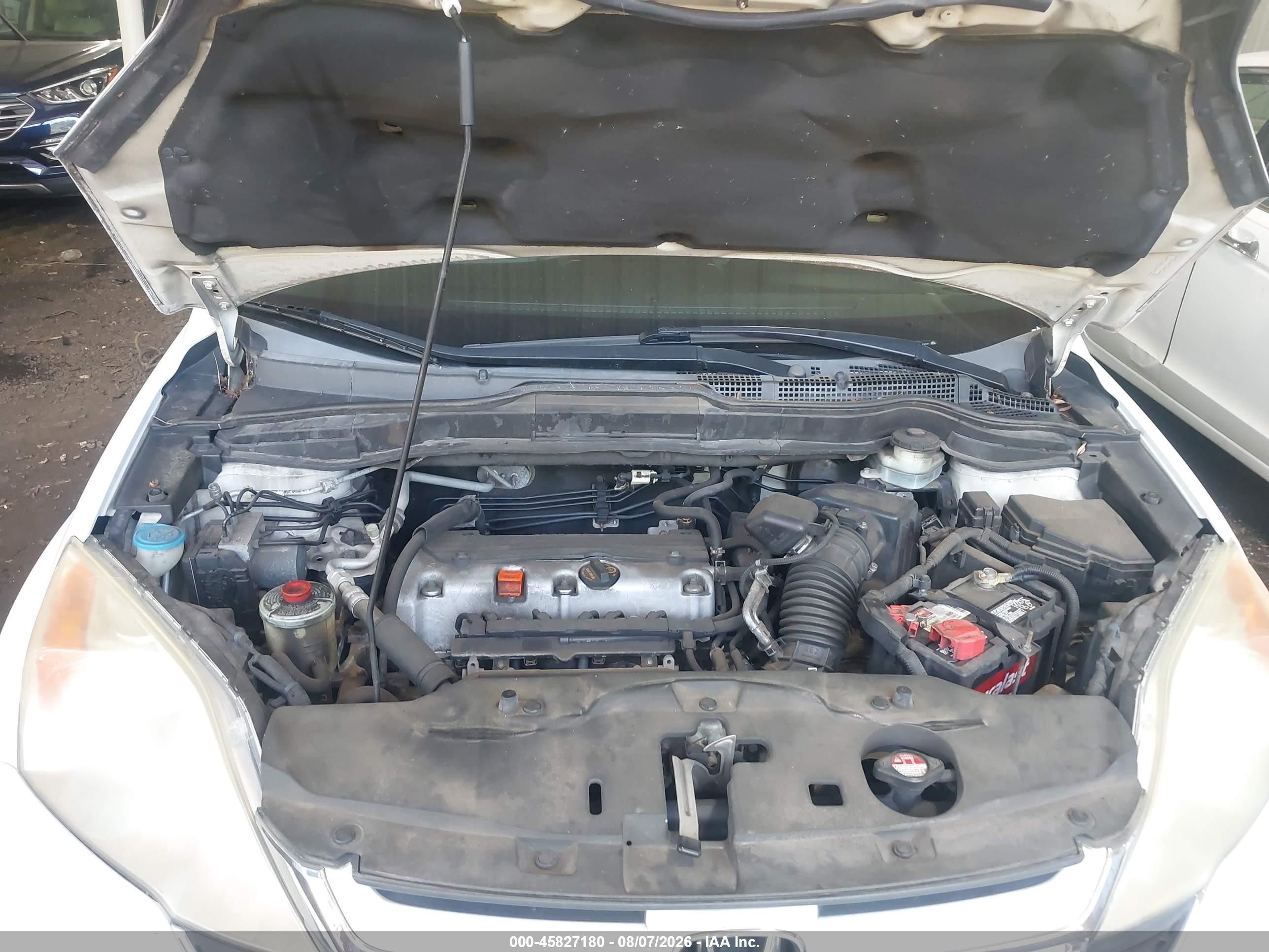 2010 Honda Cr-v Ex-l Белый vin: 5J6RE3H76AL043490