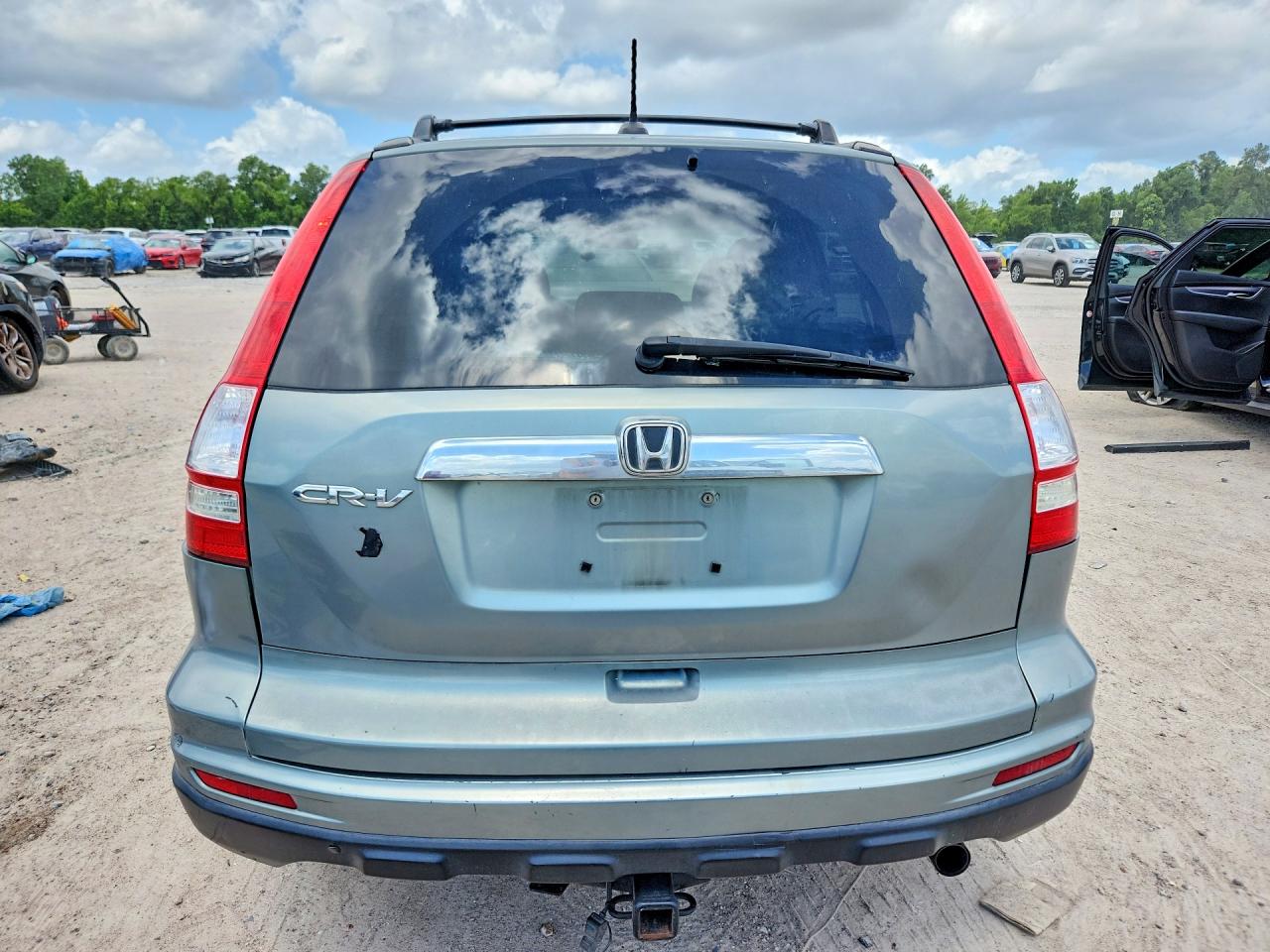 2011 Honda Cr-v Exl Green vin: 5J6RE3H76BL012659