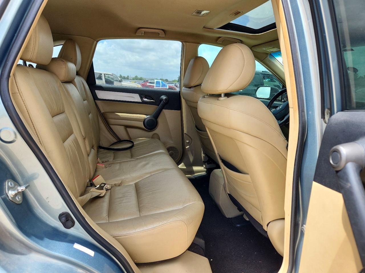 2011 Honda Cr-v Exl Green vin: 5J6RE3H76BL012659