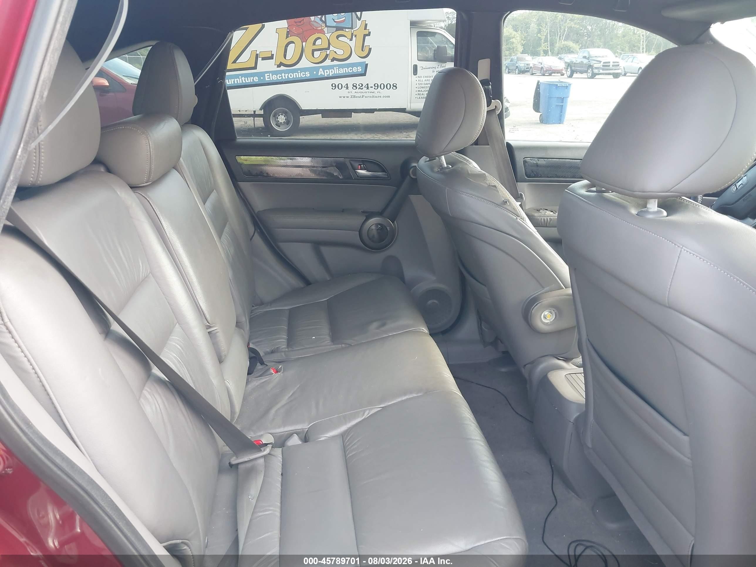 2011 Honda Cr-v Ex-l Red vin: 5J6RE3H76BL047122
