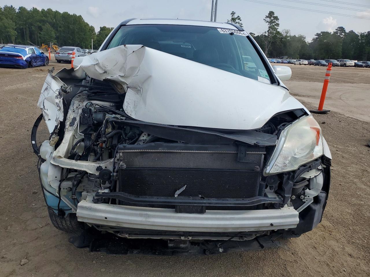 2011 Honda Cr-v Exl White vin: 5J6RE3H76BL049176