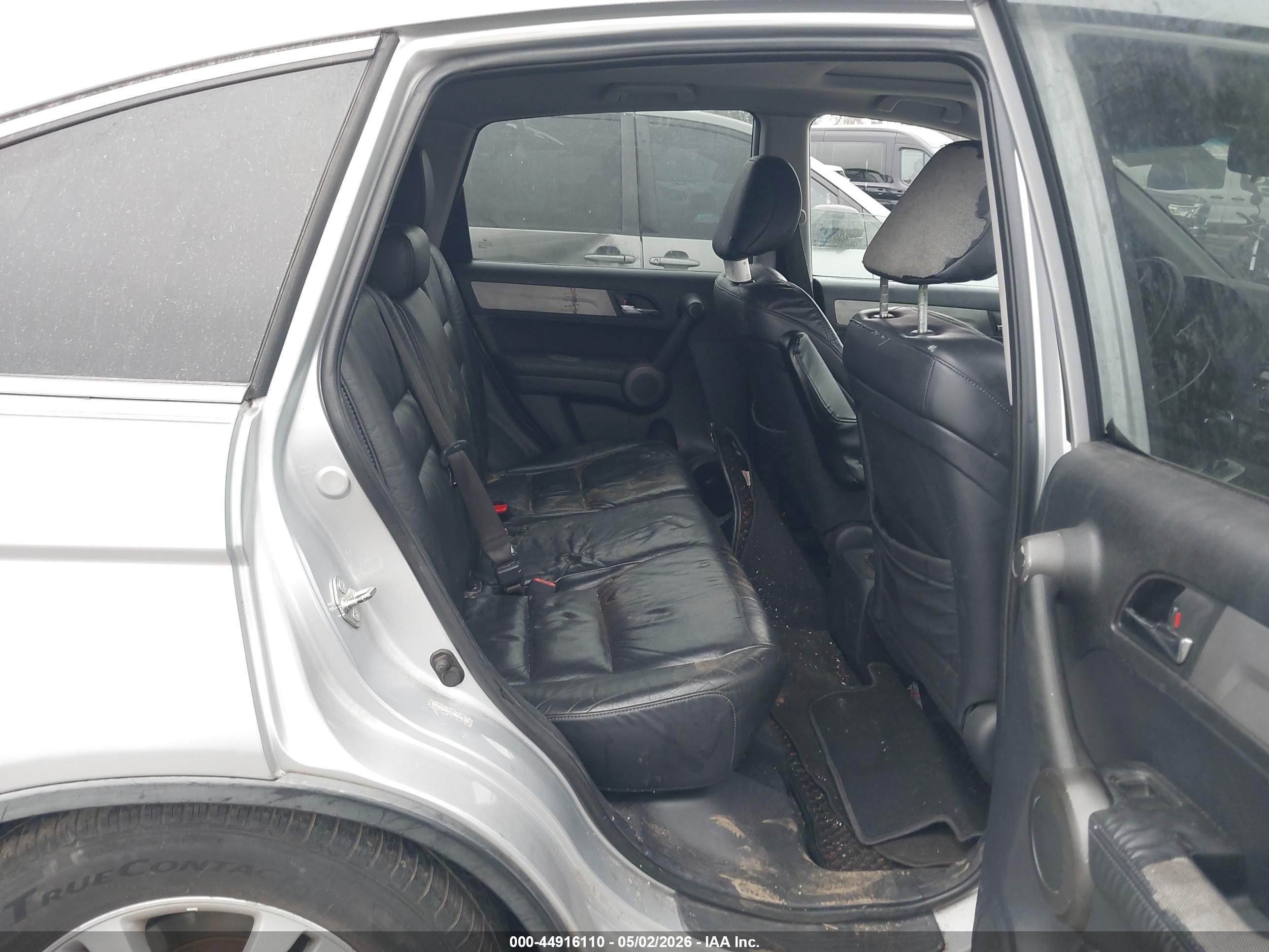 2010 Honda Cr-v Ex-l Silver vin: 5J6RE3H77AL007386