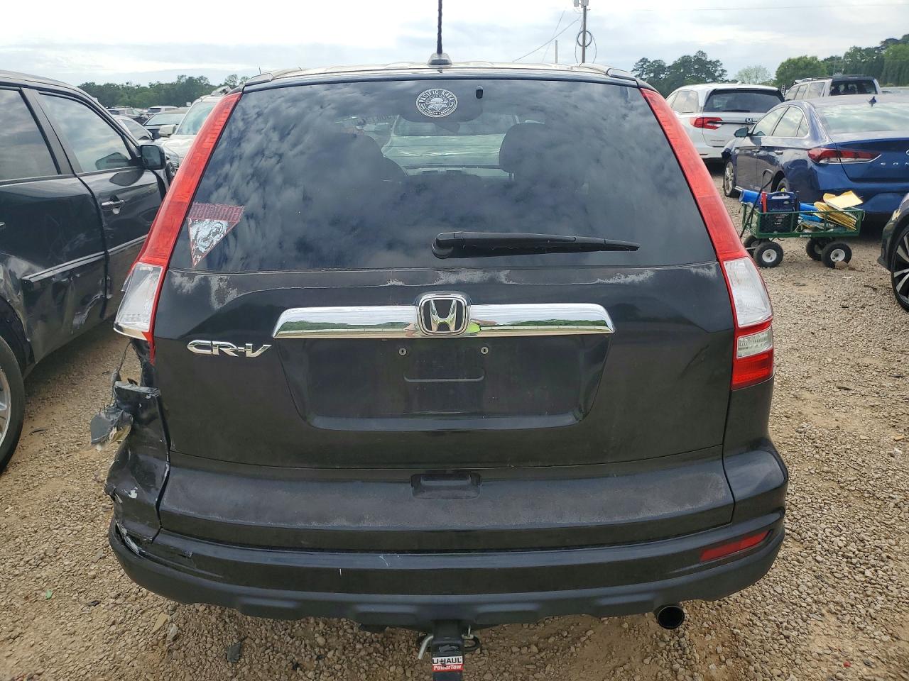 2010 Honda Cr-v Exl Black vin: 5J6RE3H77AL023362