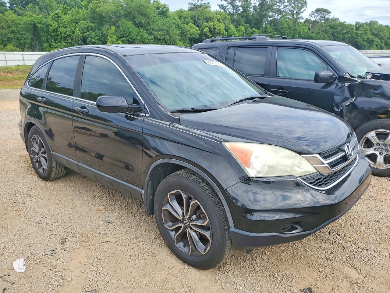 2010 Honda Cr-v Exl Black vin: 5J6RE3H77AL023362