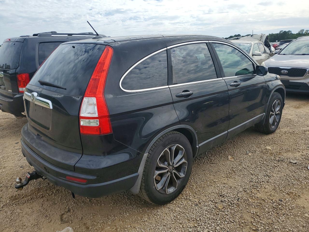 2010 Honda Cr-v Exl Black vin: 5J6RE3H77AL023362