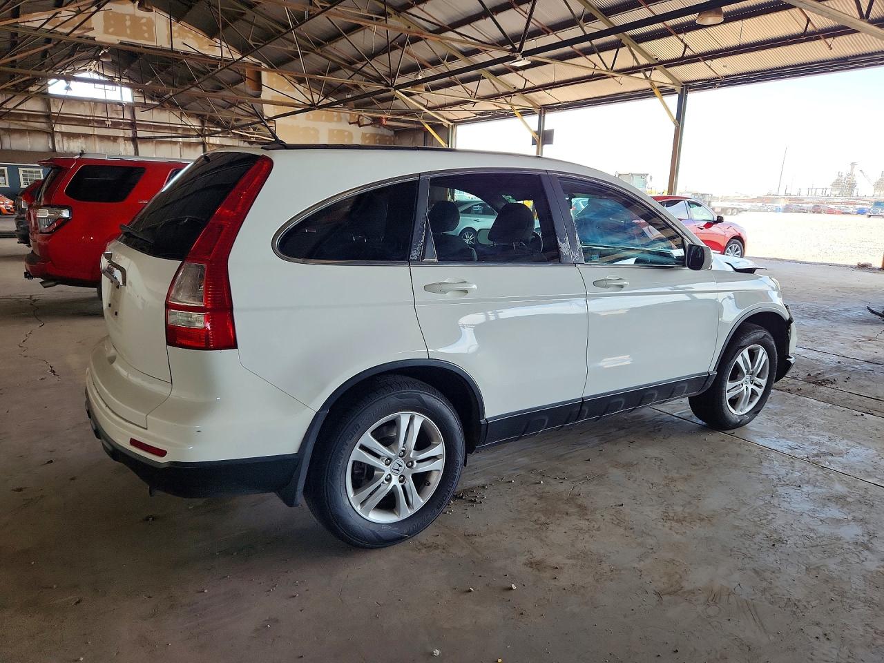 2011 Honda Cr-v Exl White vin: 5J6RE3H77BL008295