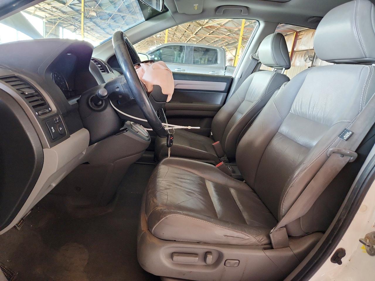 2011 Honda Cr-v Exl White vin: 5J6RE3H77BL008295
