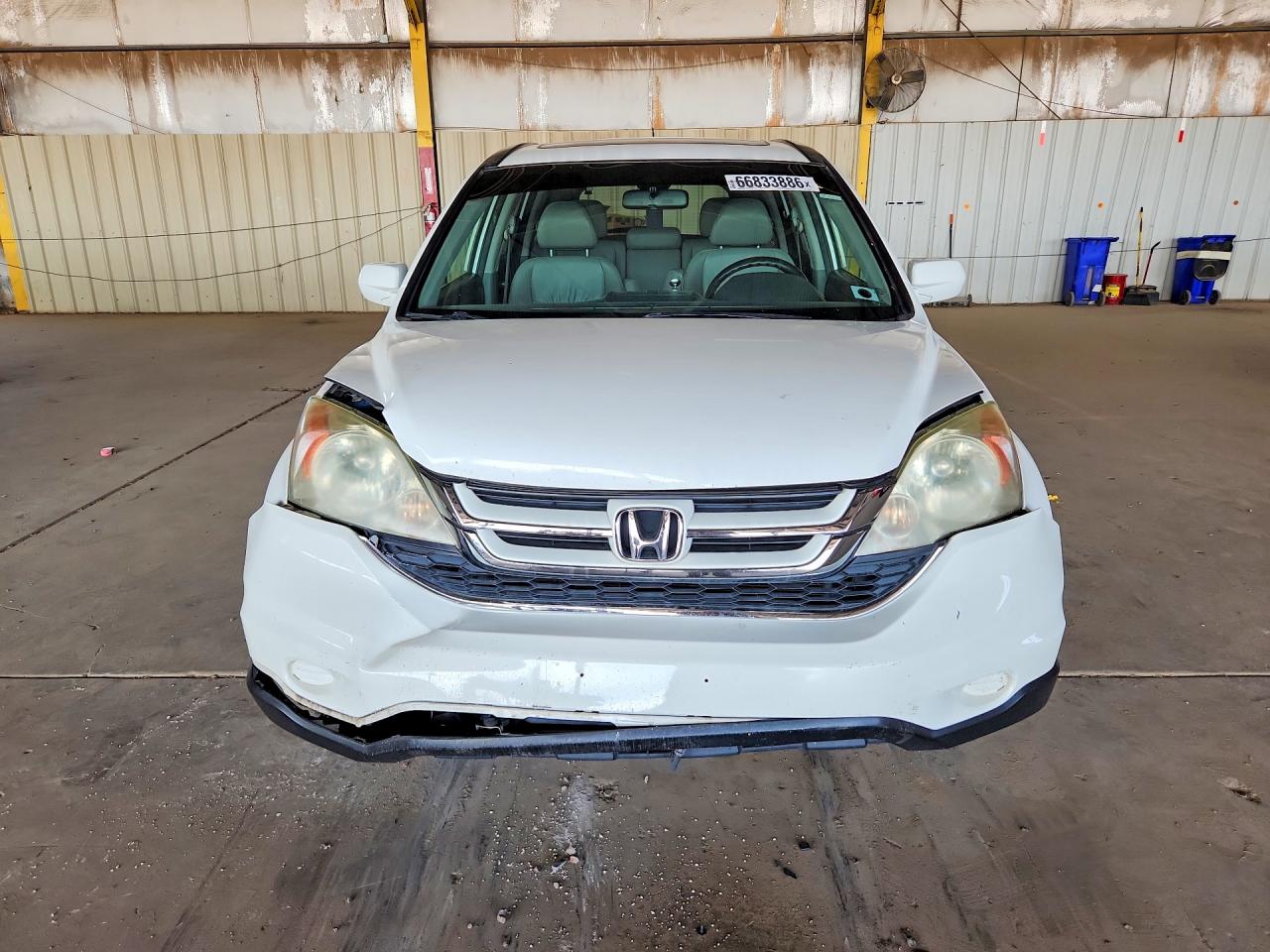2011 Honda Cr-v Exl White vin: 5J6RE3H77BL008295