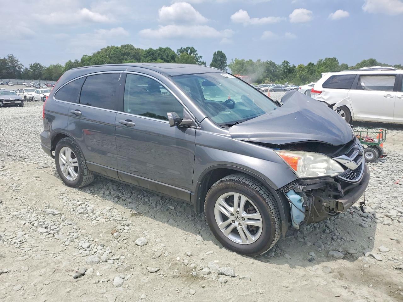 2011 Honda Cr-v Exl Charcoal vin: 5J6RE3H77BL022584