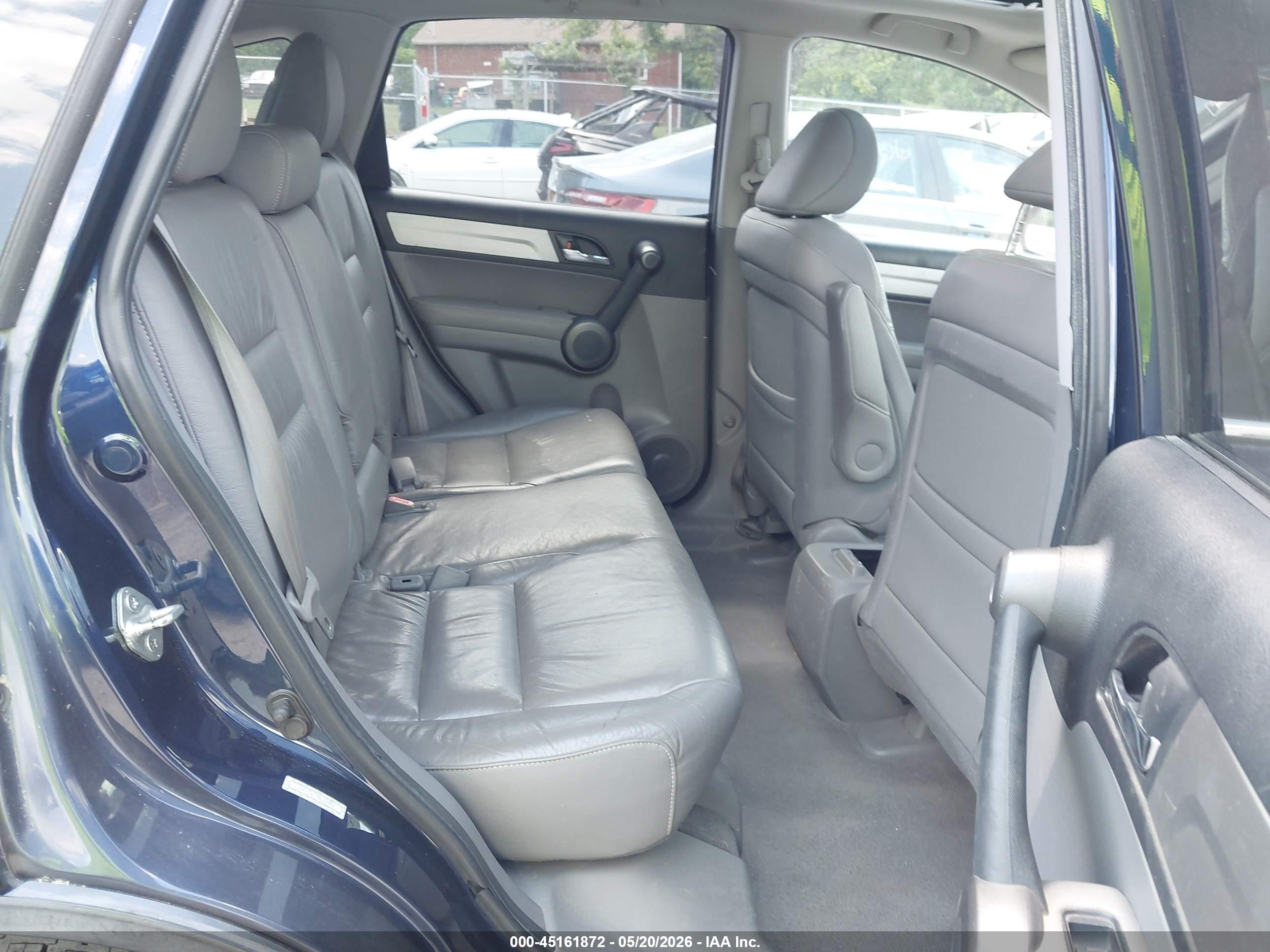 2011 Honda Cr-v Ex-l Blue vin: 5J6RE3H77BL024593