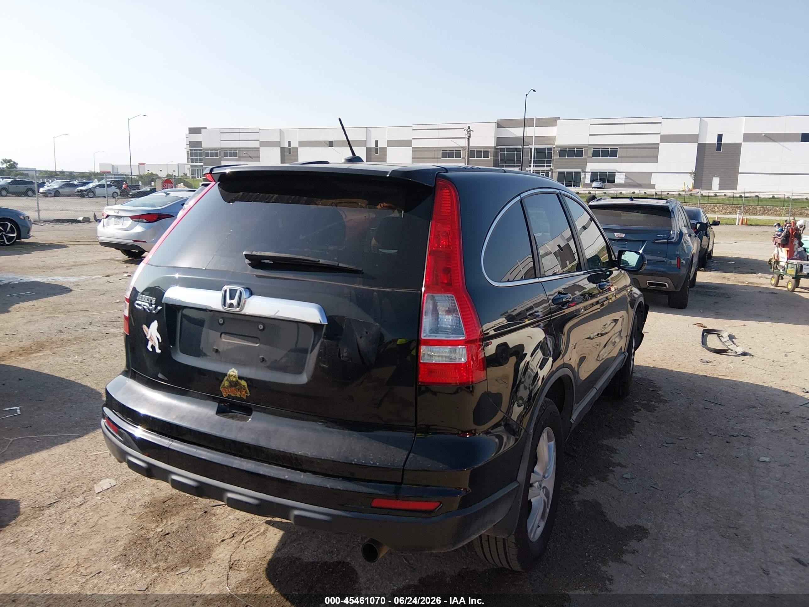 2011 Honda Cr-v Ex-l Black vin: 5J6RE3H77BL044536