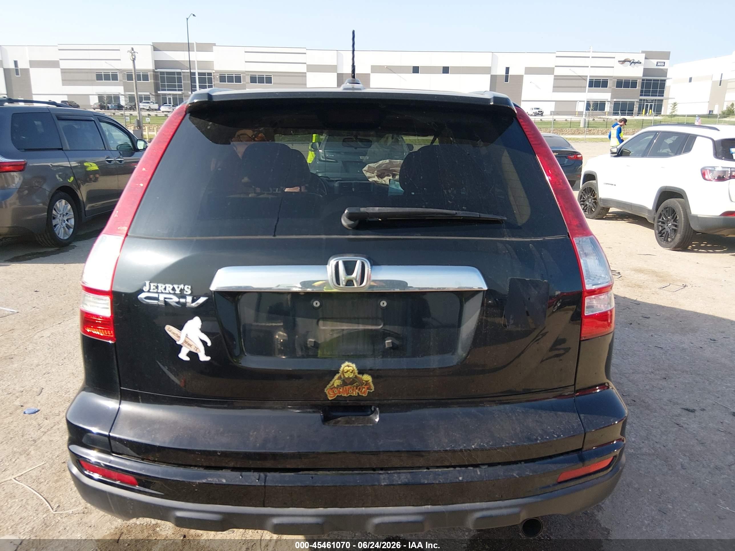 2011 Honda Cr-v Ex-l Black vin: 5J6RE3H77BL044536