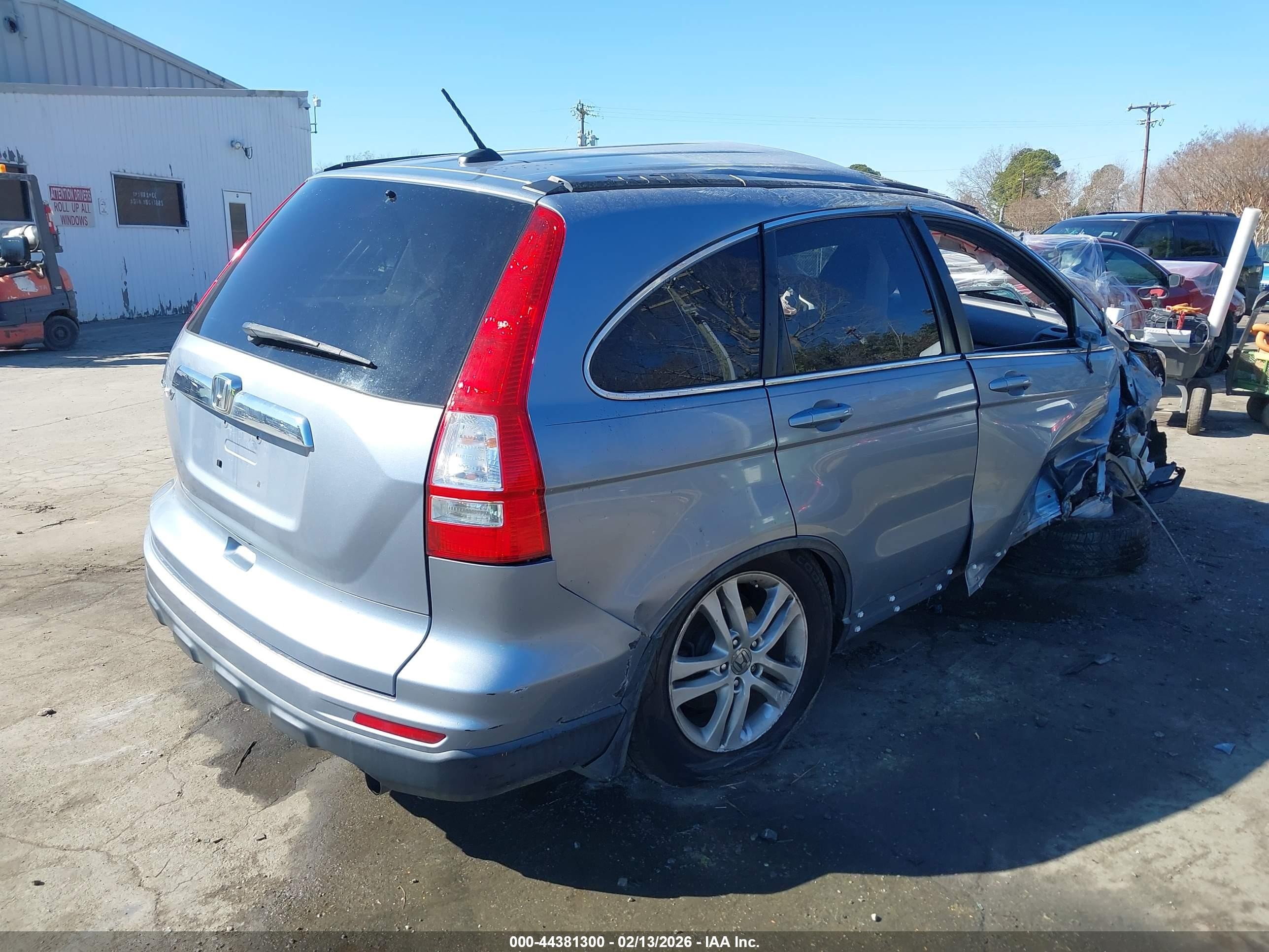 2011 Honda Cr-v Ex-l Синий vin: 5J6RE3H77BL060638
