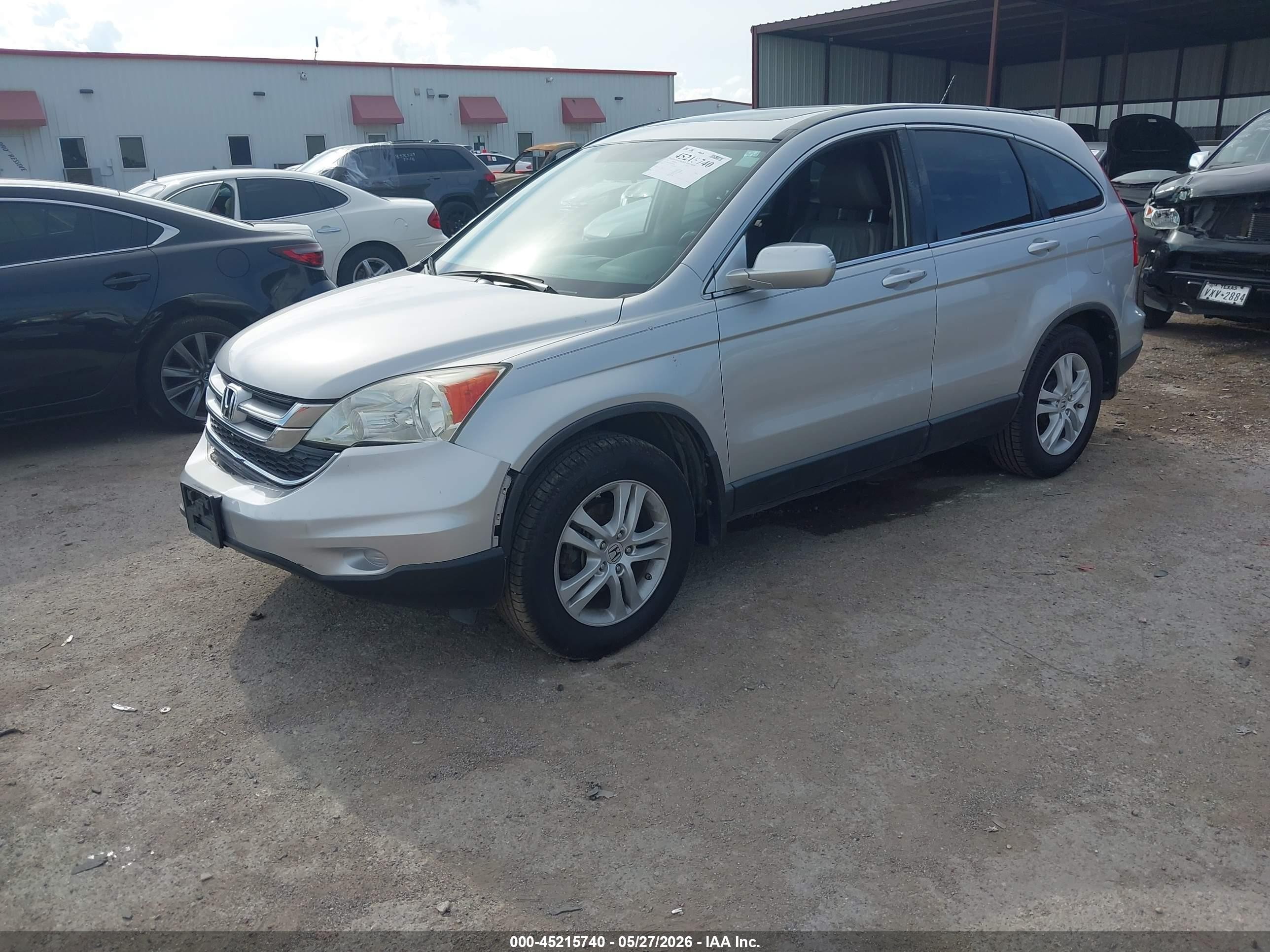 2010 Honda Cr-v Ex-l vin: 5J6RE3H78AL004500
